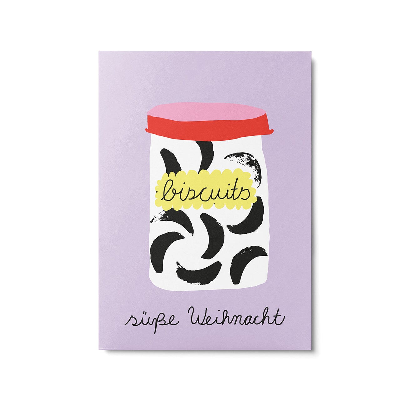 Postkarte "Süße Weihnachten" Postkarte Unter Pinien