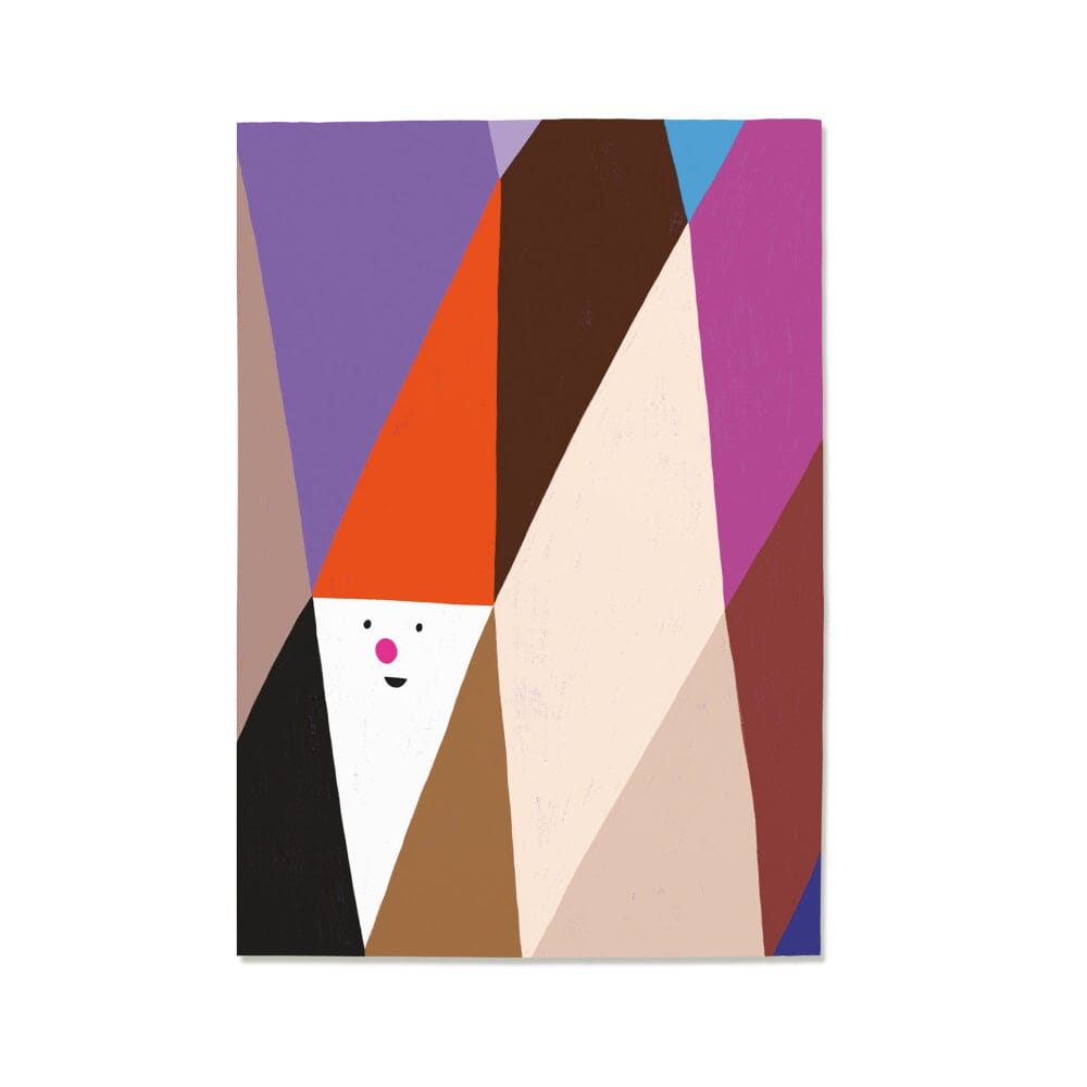 Postkarte "Weihnachtsmann" Postkarte Nuukk