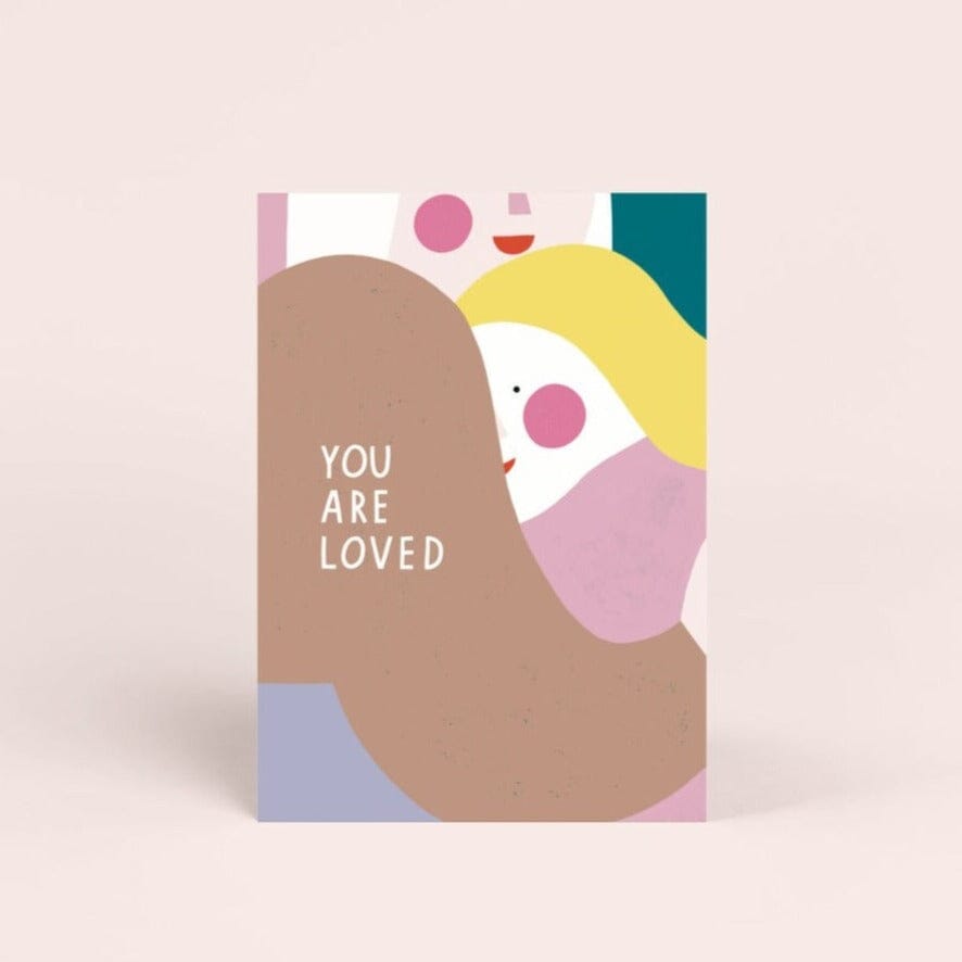 Postkarte "You are loved" Postkarte Jane Holtewert