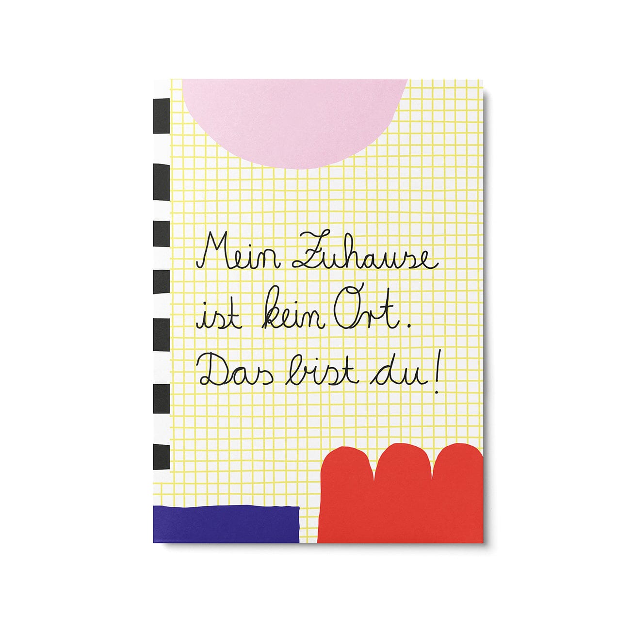 Postkarte "Zuhause" Postkarte Unter Pinien