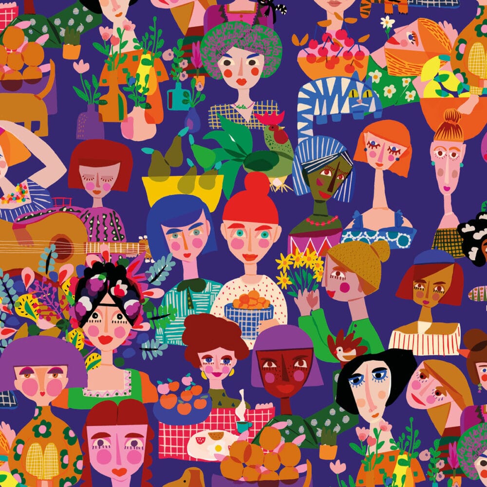 Puzzle wonderpieces "What if spring lasted forever?" Puzzles Familiar Faces Verlag