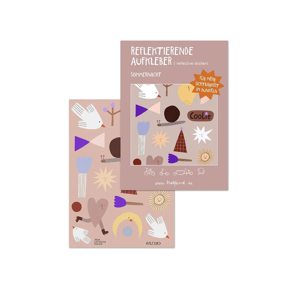 Reflektierende Sticker "Sommernacht" Sticker Halfbird