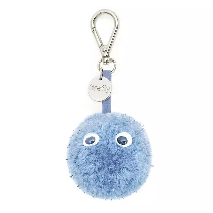 Reflektierender Anhänger "Pom Pom blau" Reflektor Firefly