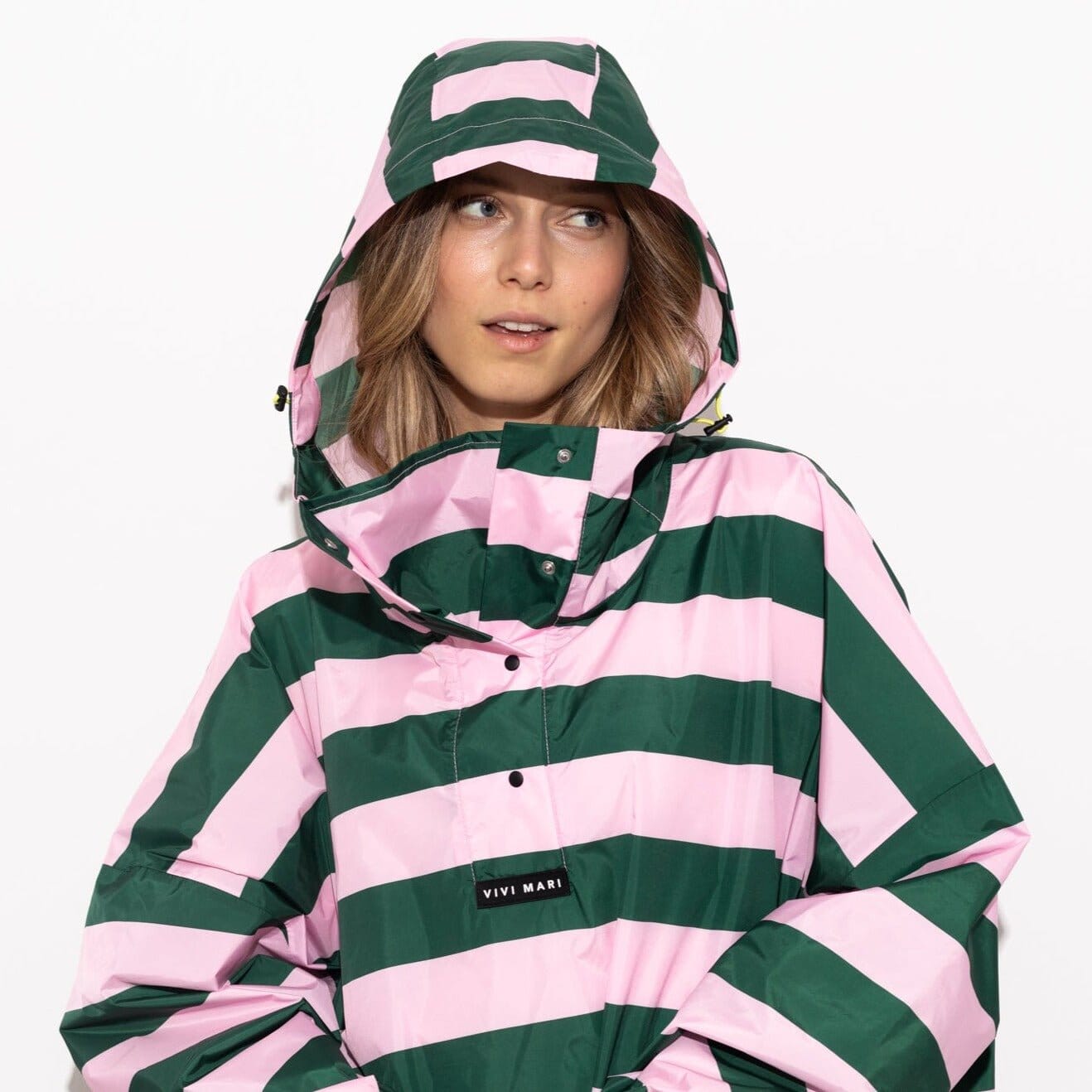 Regencape Poncho "Bold Stripes" Bekleidung & Accessoires Vivi Mari