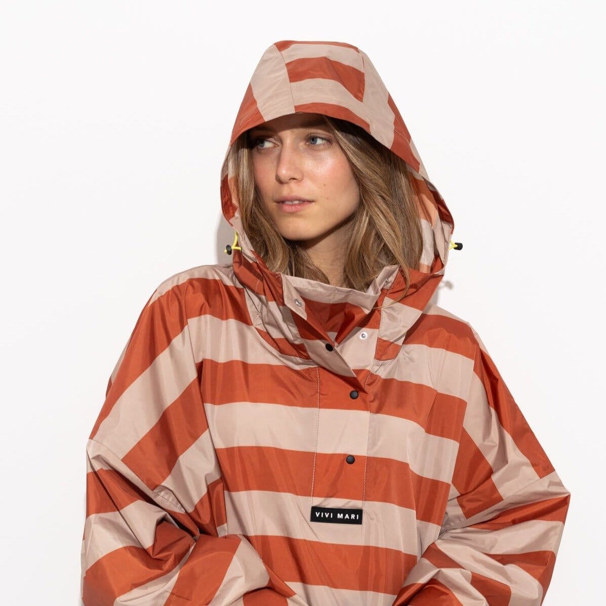 Regencape Poncho "Bold Stripes" Bekleidung & Accessoires Vivi Mari 