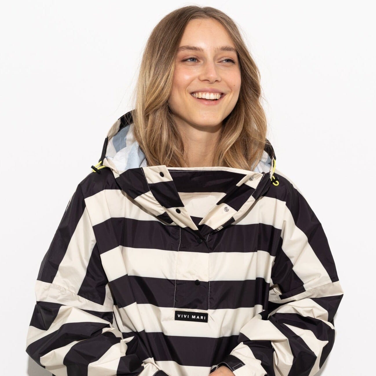 Regencape Poncho "Bold Stripes" Bekleidung & Accessoires Vivi Mari 