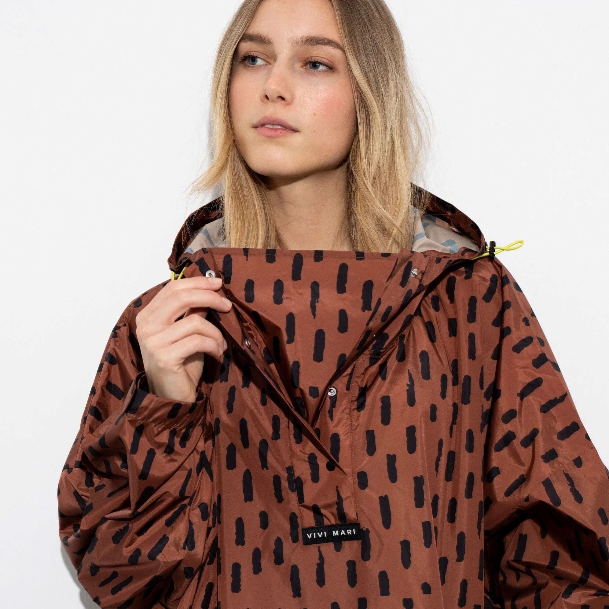 Regencape Poncho "Drops" Bekleidung & Accessoires Vivi Mari