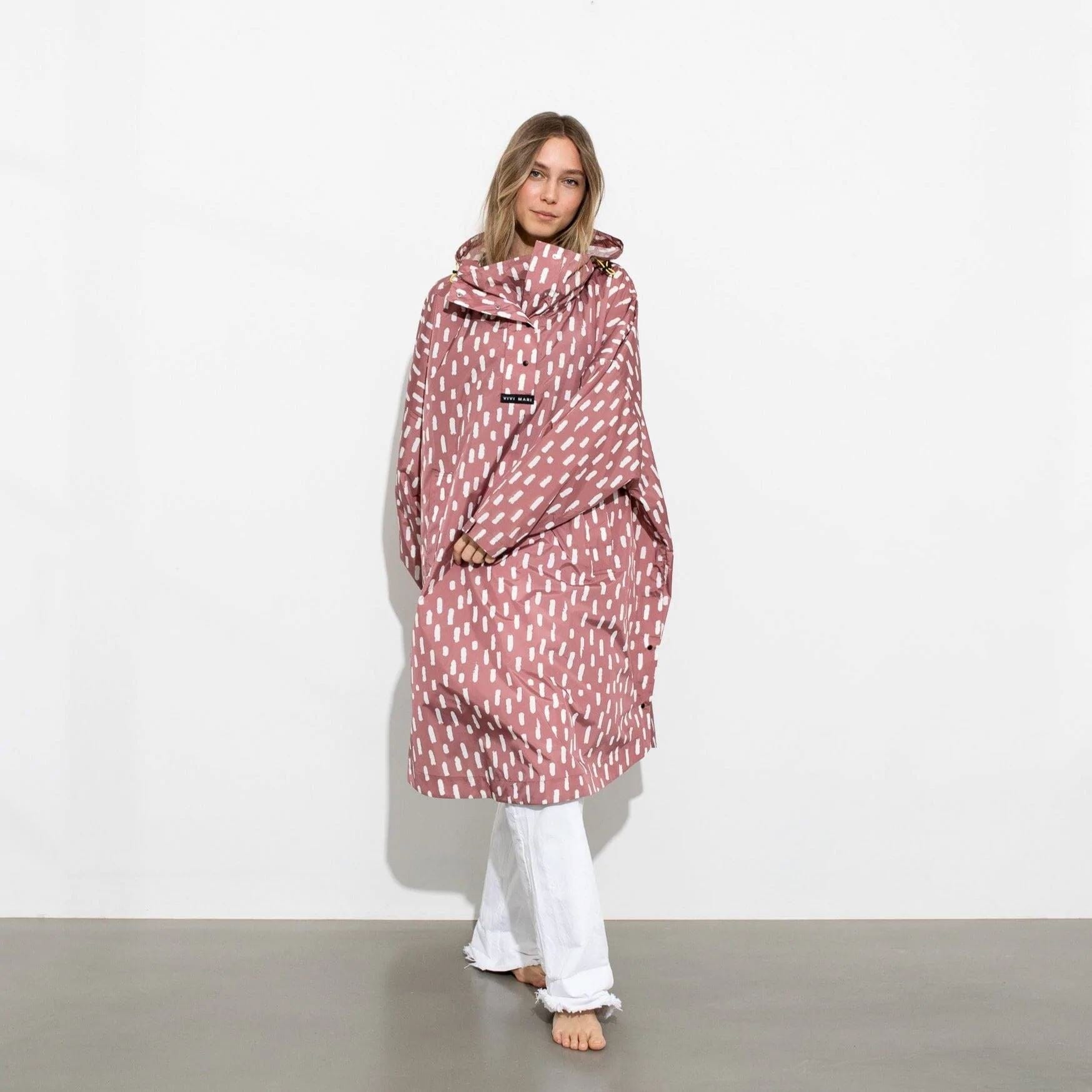 Regencape Poncho "Drops" Bekleidung & Accessoires Vivi Mari 