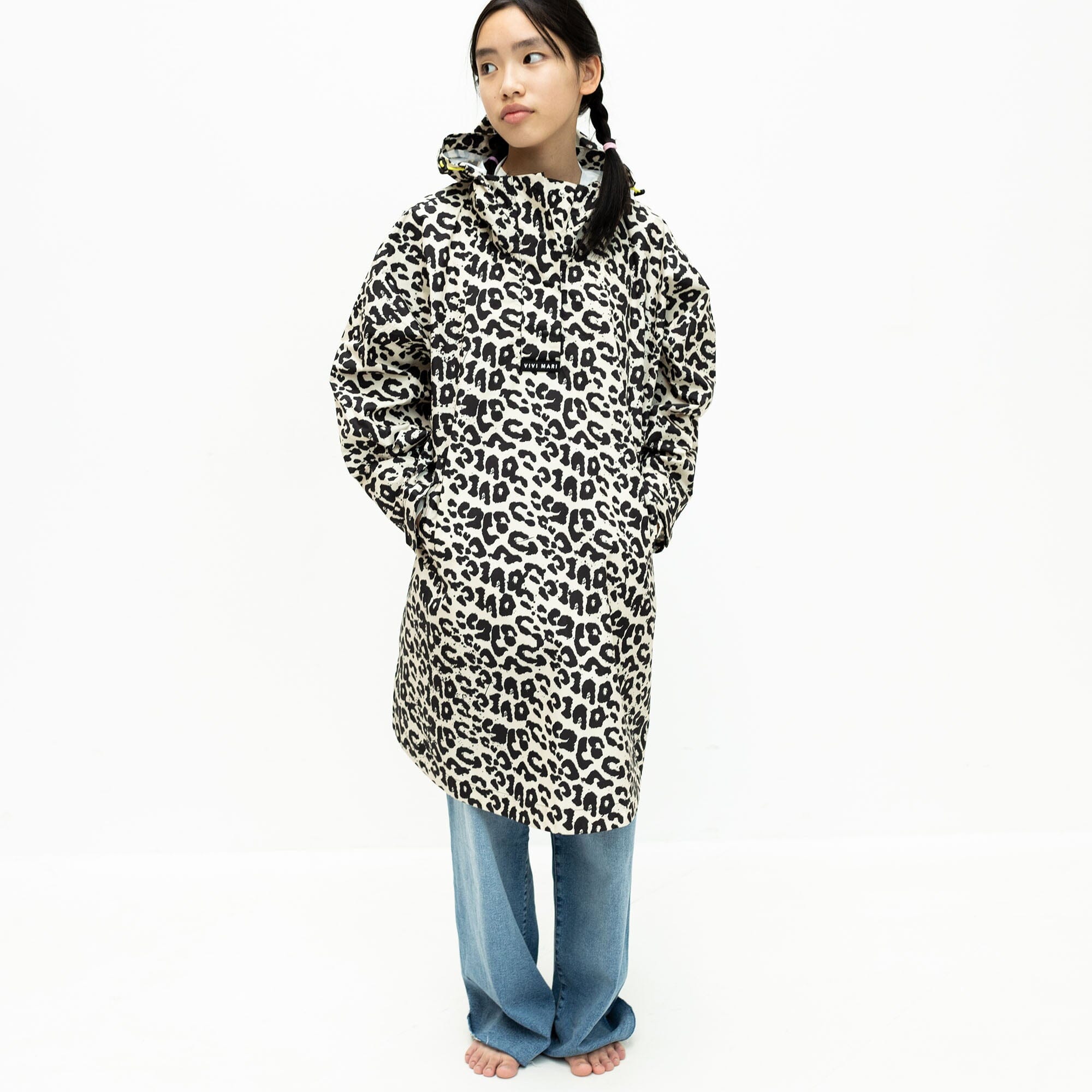 Regencape Poncho Kids "Leo Sand" Bekleidung & Accessoires Vivi Mari 10-12 J