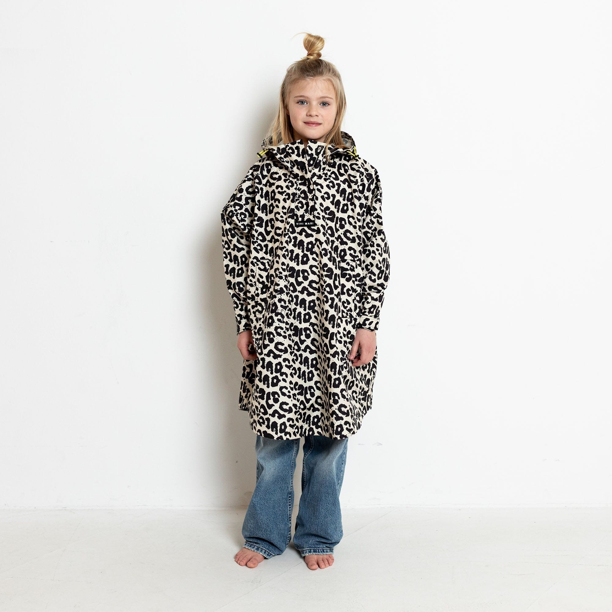 Regencape Poncho Kids "Leo Sand" Bekleidung & Accessoires Vivi Mari 7-9 J