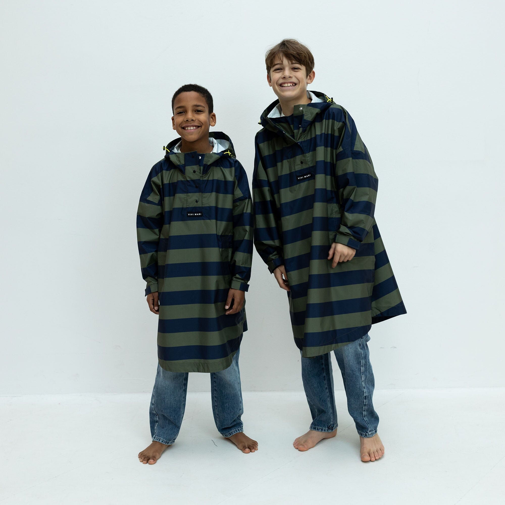 Regencape Poncho Kids "Stripes" Bekleidung & Accessoires Vivi Mari
