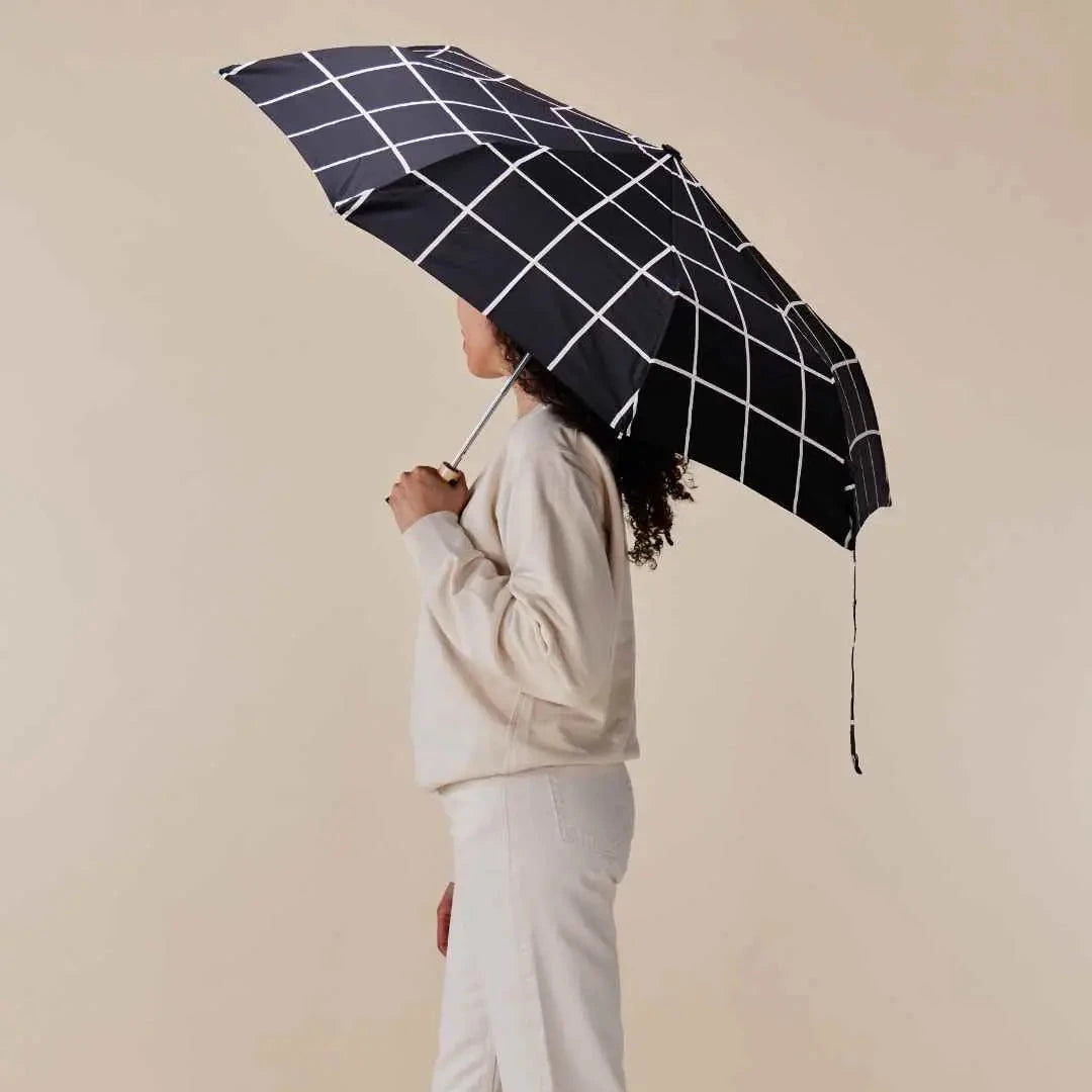 Regenschirm kompakt "Grid" Original Duckhead