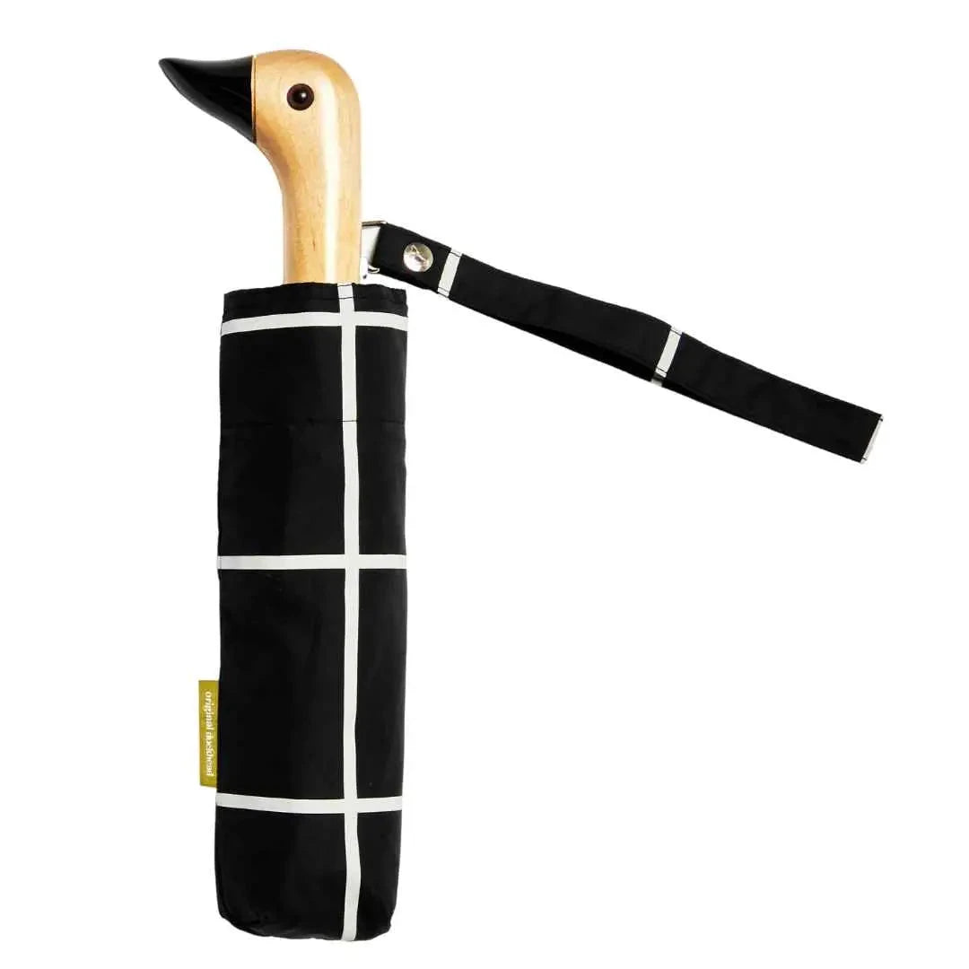 Regenschirm kompakt "Grid" Original Duckhead