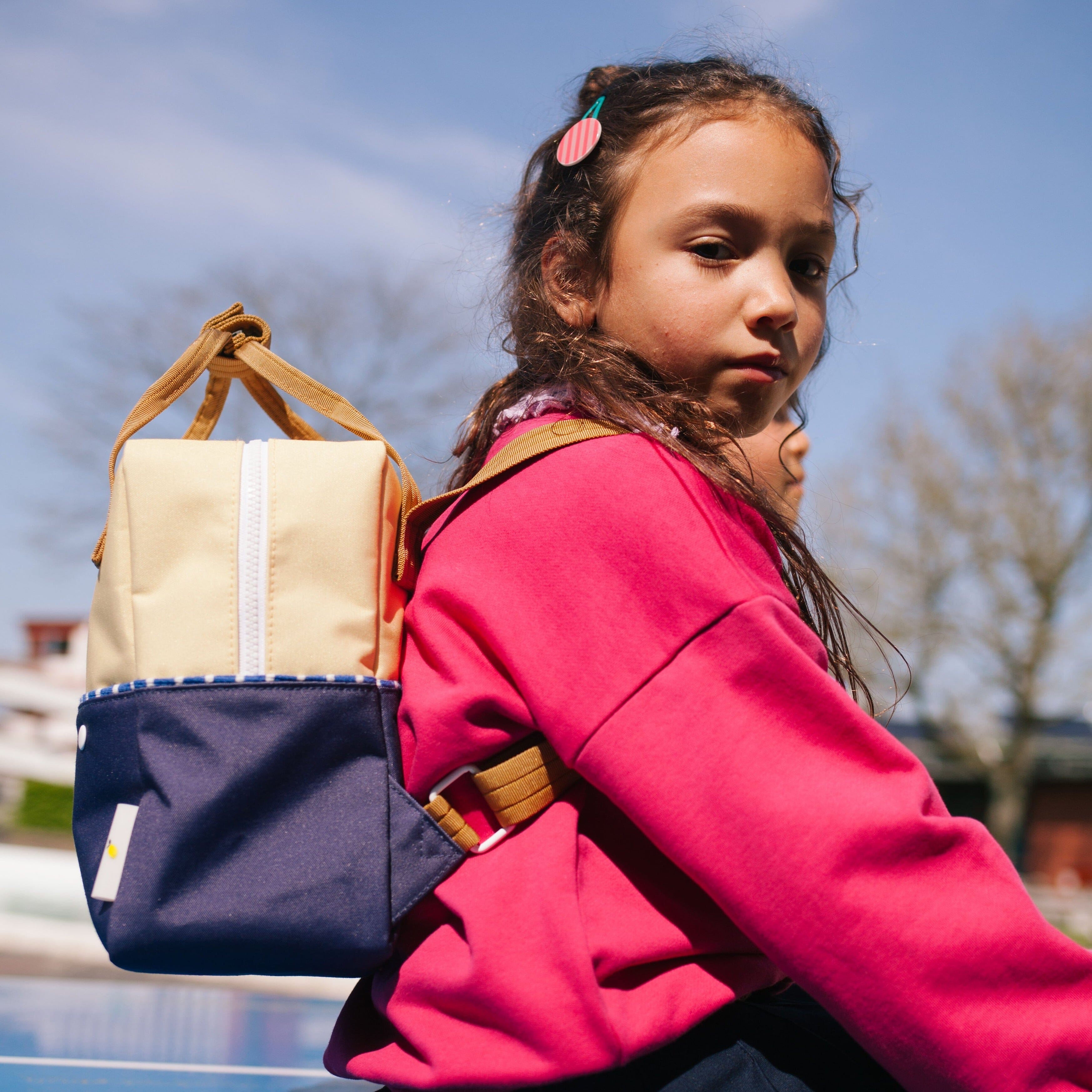 Rucksack für Kinder "better together - colorblocking" Rucksack Sticky Lemon