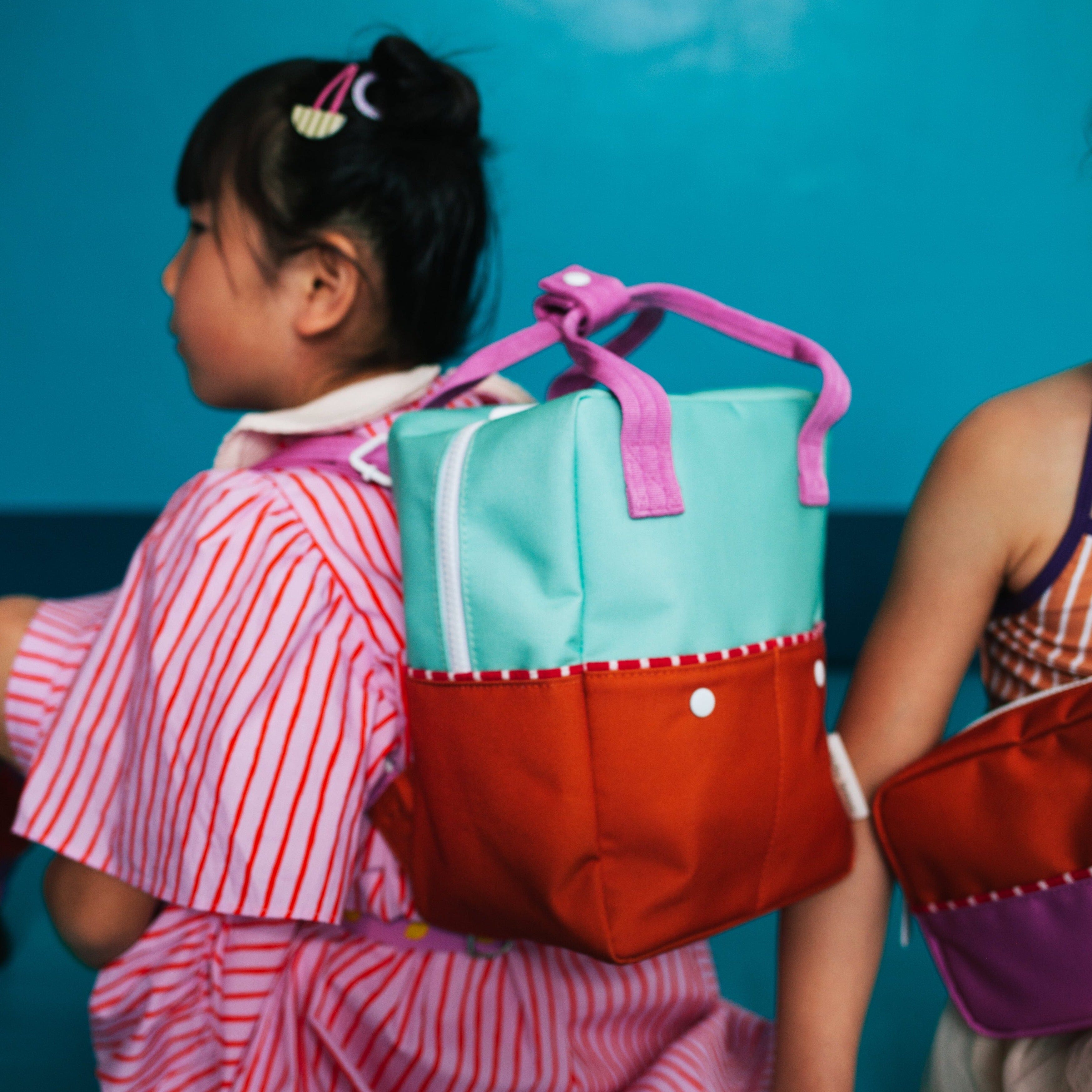 Rucksack für Kinder "better together - colorblocking" Rucksack Sticky Lemon