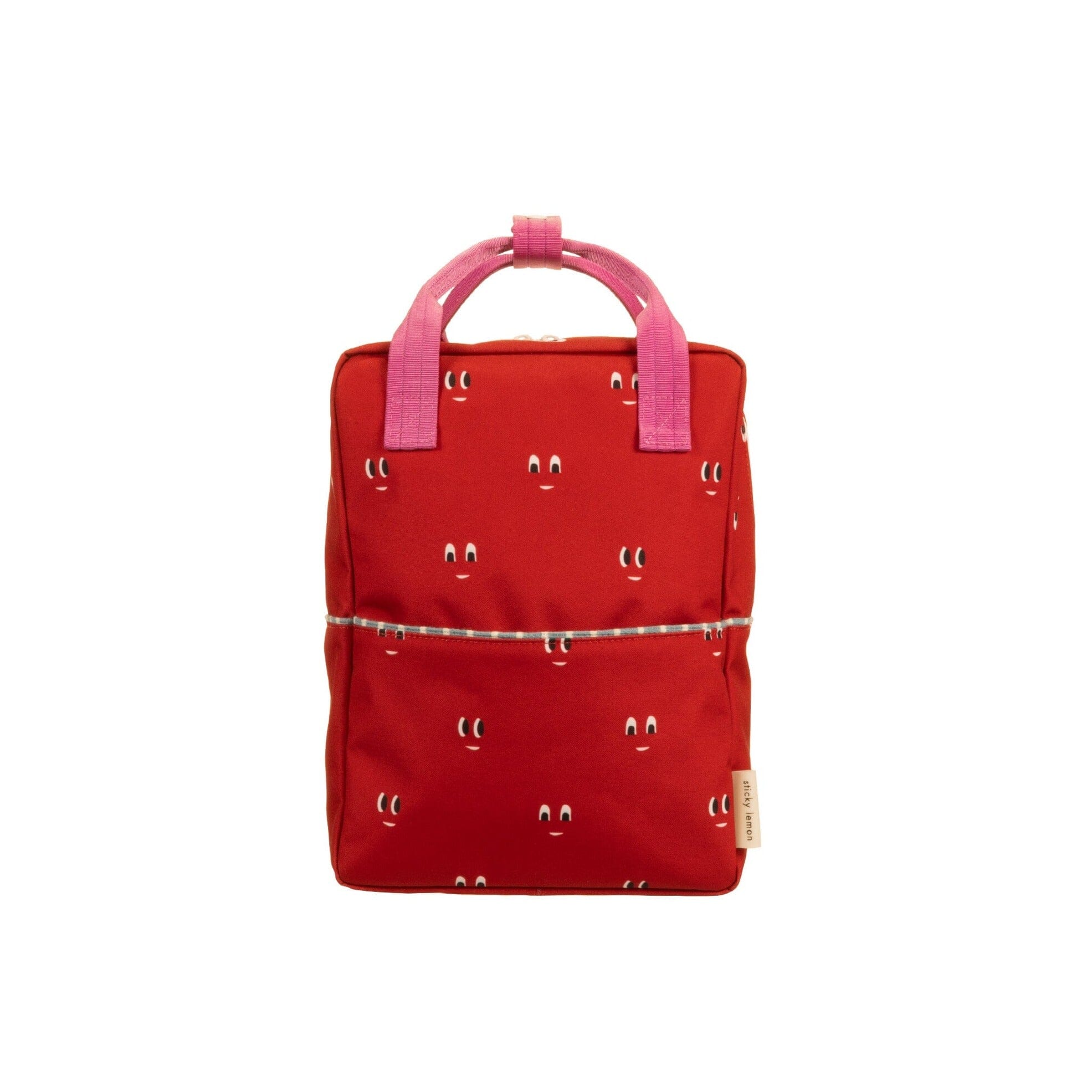 Rucksack Size M "Eyes red" Rucksack Sticky Lemon