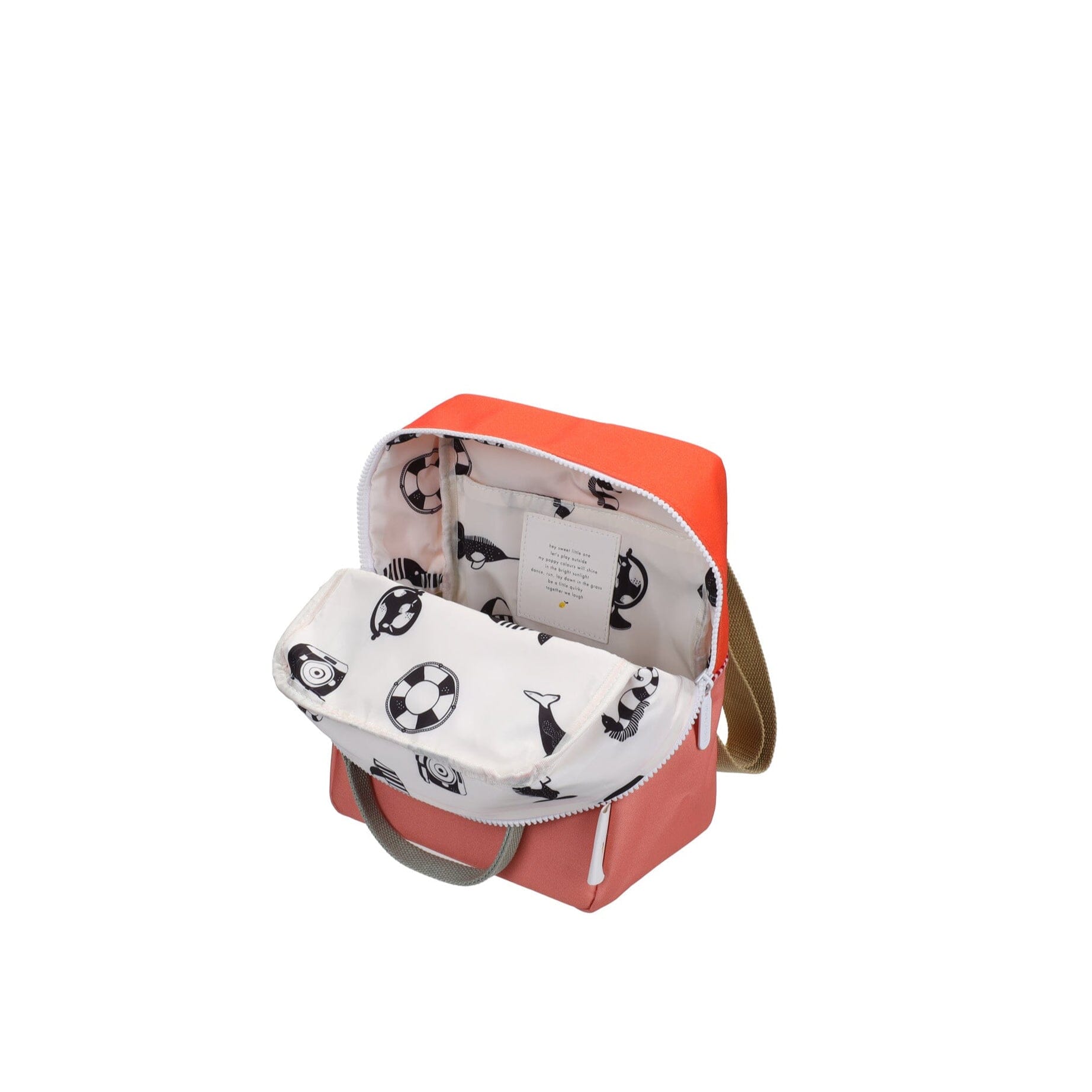 Rucksack small "wonders of the deep sea-colorblocking" Rucksack Sticky Lemon