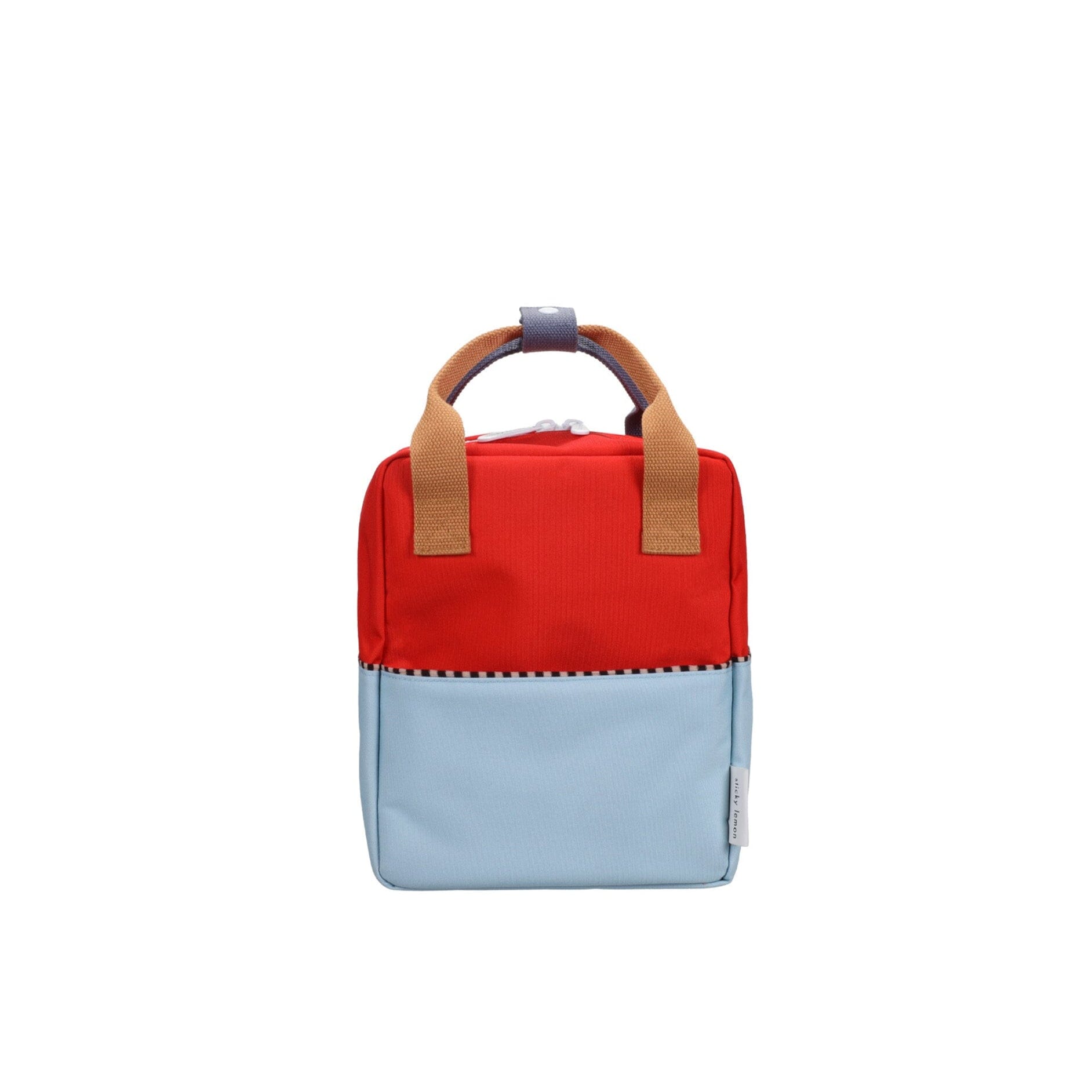Rucksack small "wonders of the deep sea-colorblocking" Rucksack Sticky Lemon red/blue