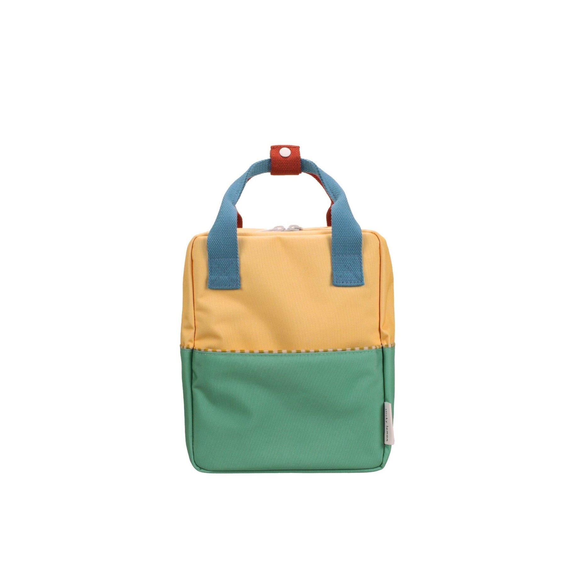 Rucksack small "wonders of the deep sea-colorblocking" Rucksack Sticky Lemon yellow/green