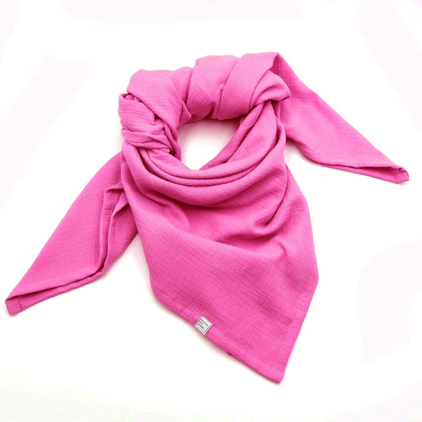 Schal Maxi (135 x 135cm) Schal Maxi Matsch mit Sahne Pink