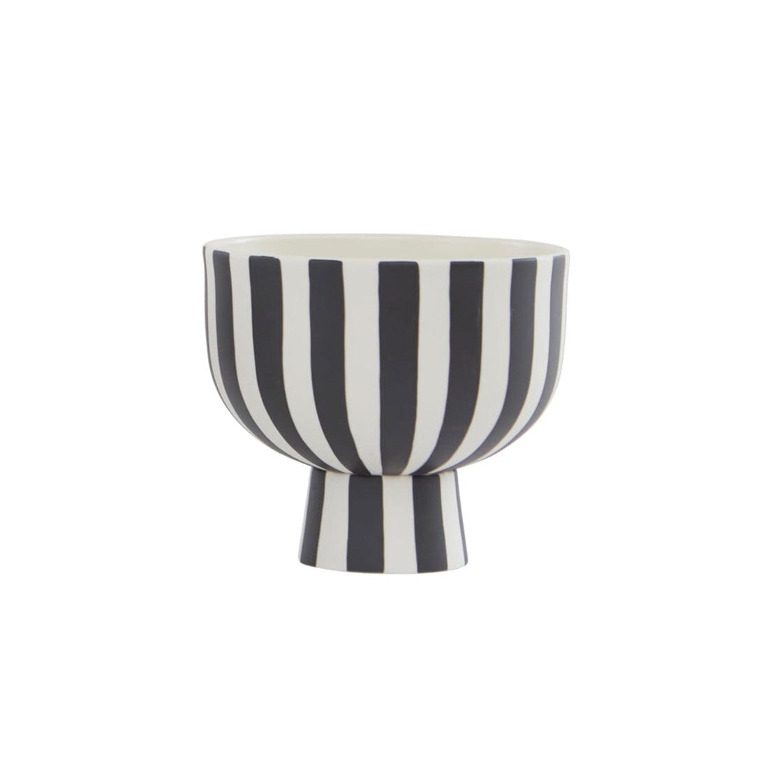 Schale Toppu Bowl "Black/White" Schalen OYOY living design Ø 15 x H 13 cm