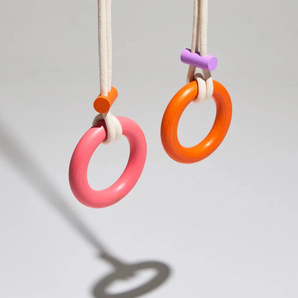 Schaukel "Gymnastic Rings" Schaukel eperfa Rosa