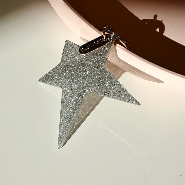 Schlüsselanhänger "Glitzerstern" Schlüsselanhänger LOU LOTO
