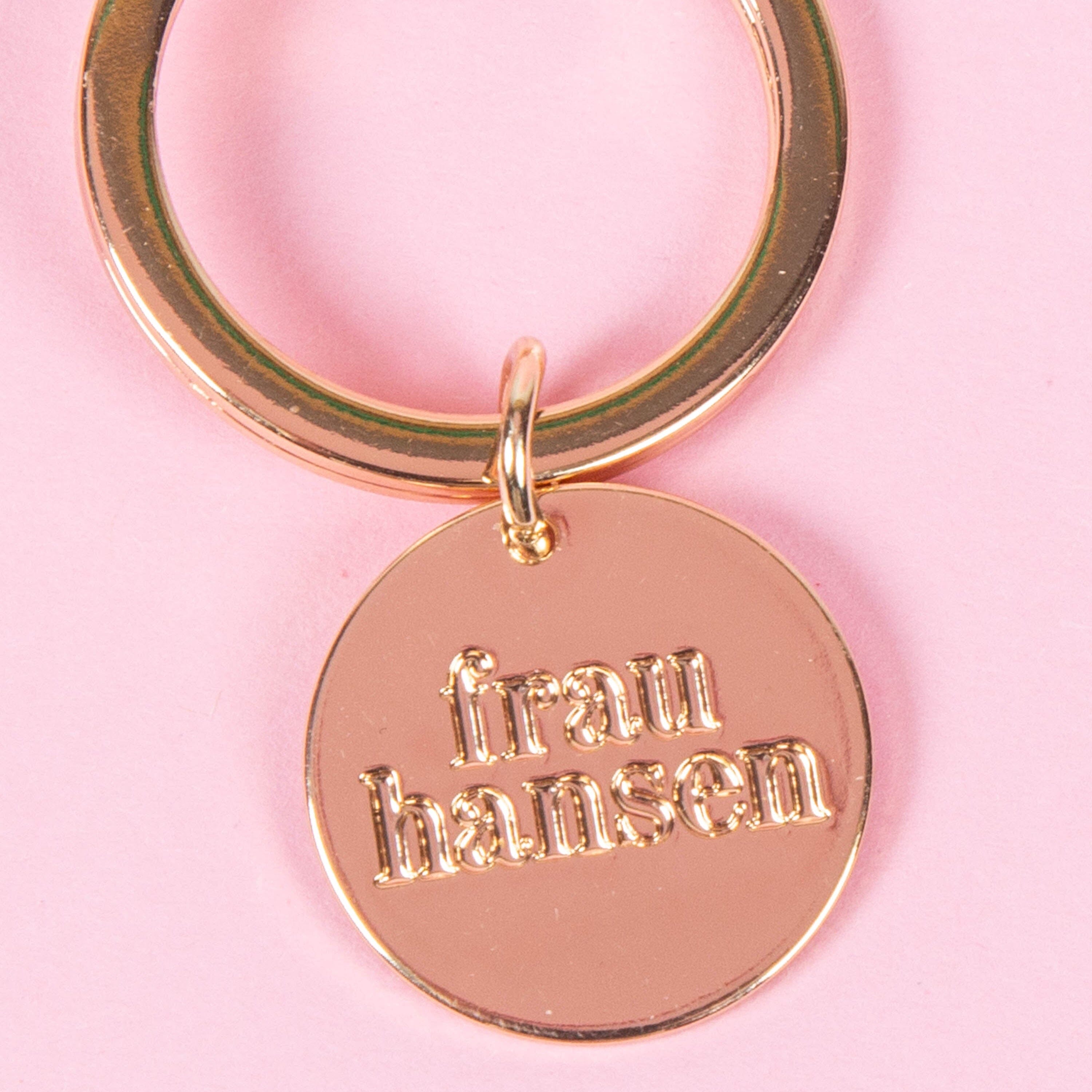 Schlüsselanhänger "I Don't Give A Fuck" Schlüsselanhänger Frau Hansen