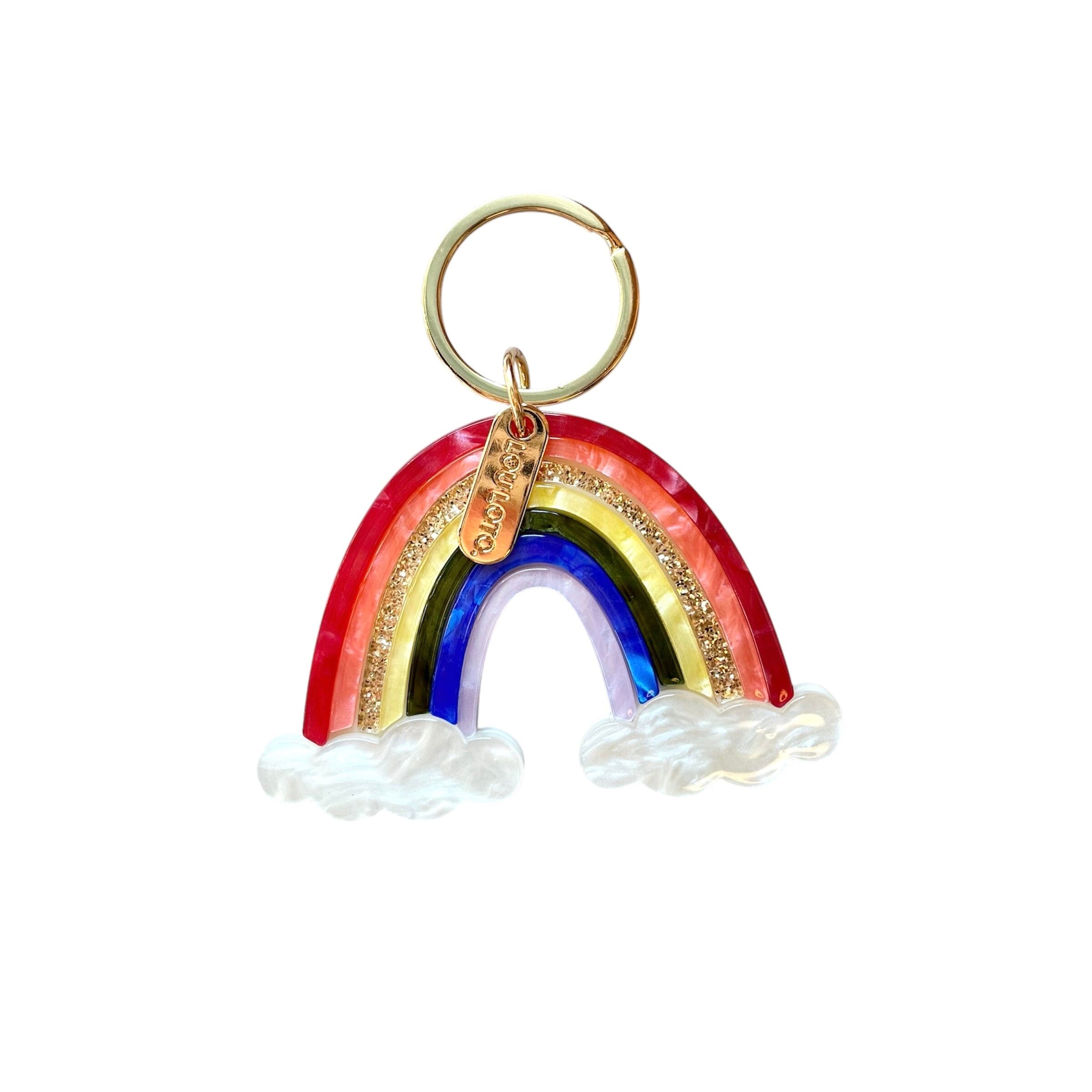 Schlüsselanhänger "Regenbogen" Schlüsselanhänger LOU LOTO