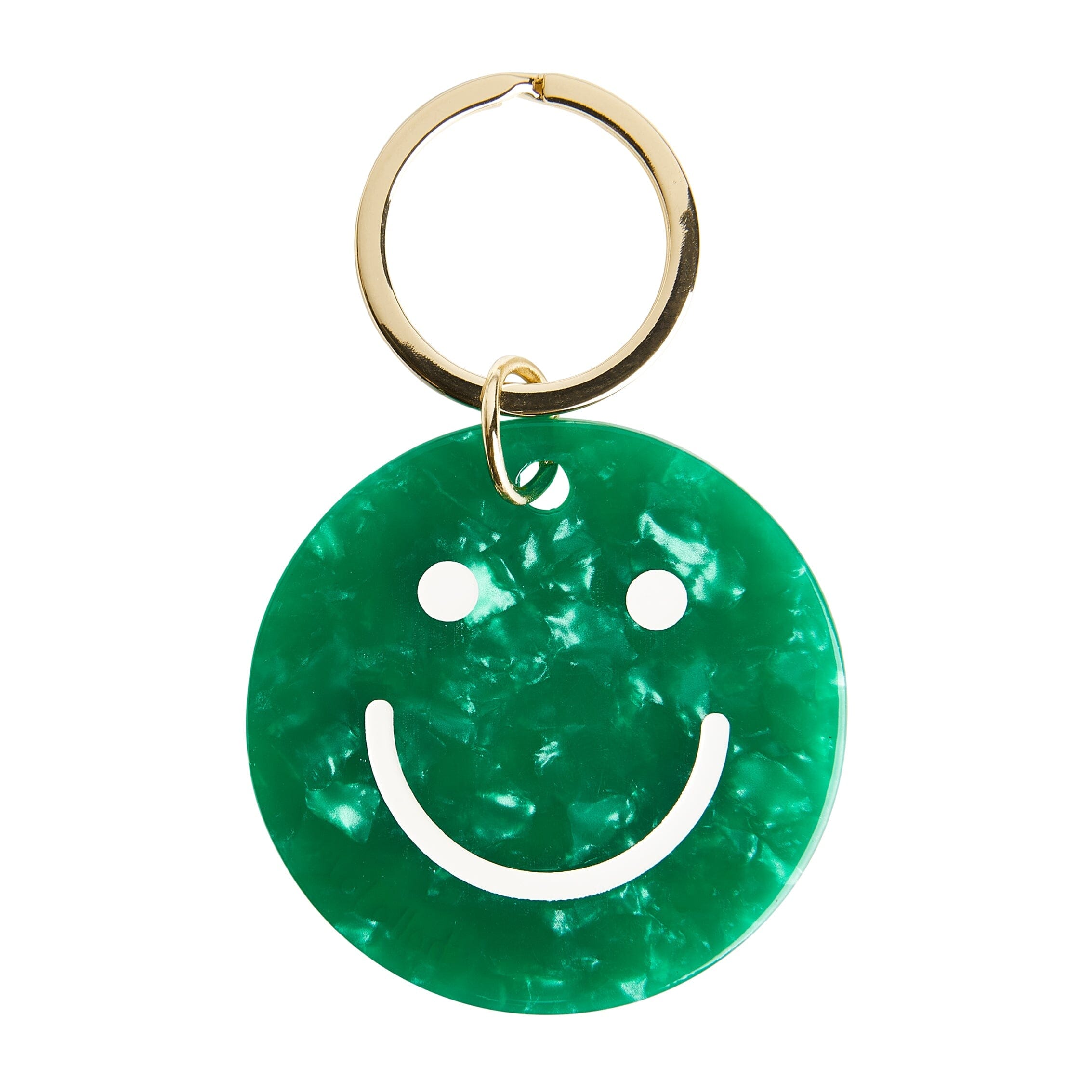 Schlüsselanhänger "Smiley" Schlüsselanhänger hello love Emerald 