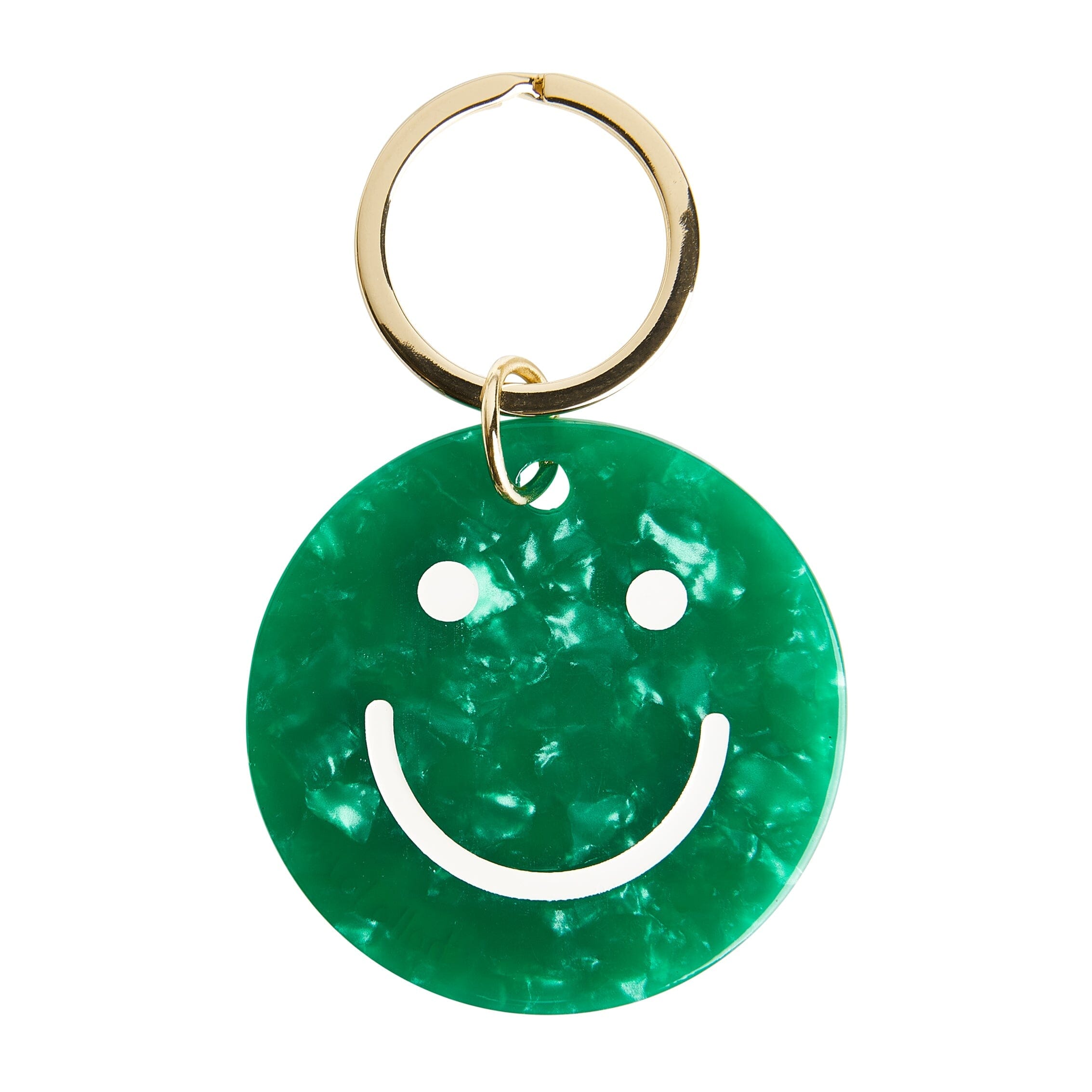 Schlüsselanhänger "Smiley" Schlüsselanhänger hello love Emerald