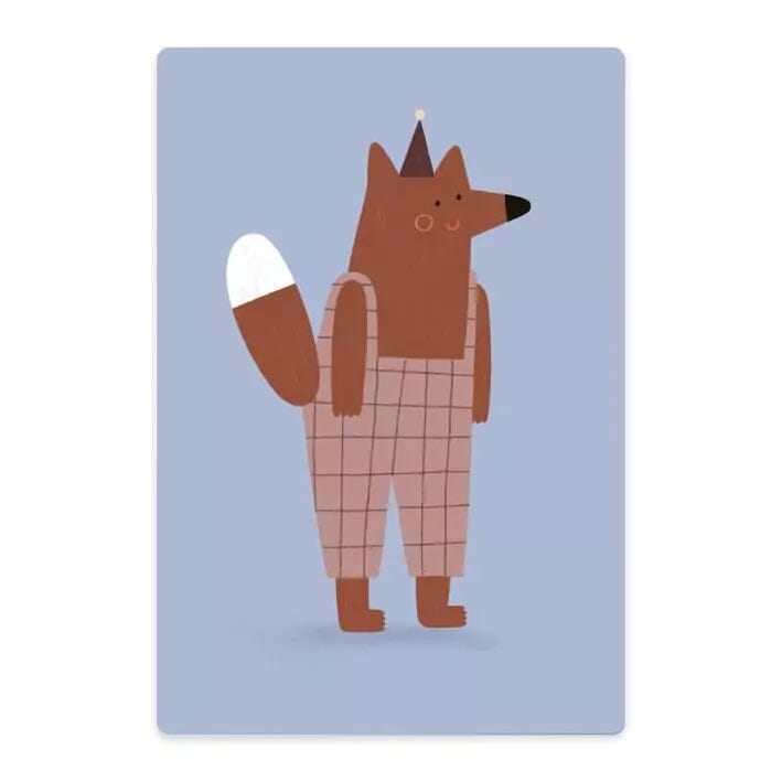 Schneidebrettchen "Fuchs mit Hose" Nuukk