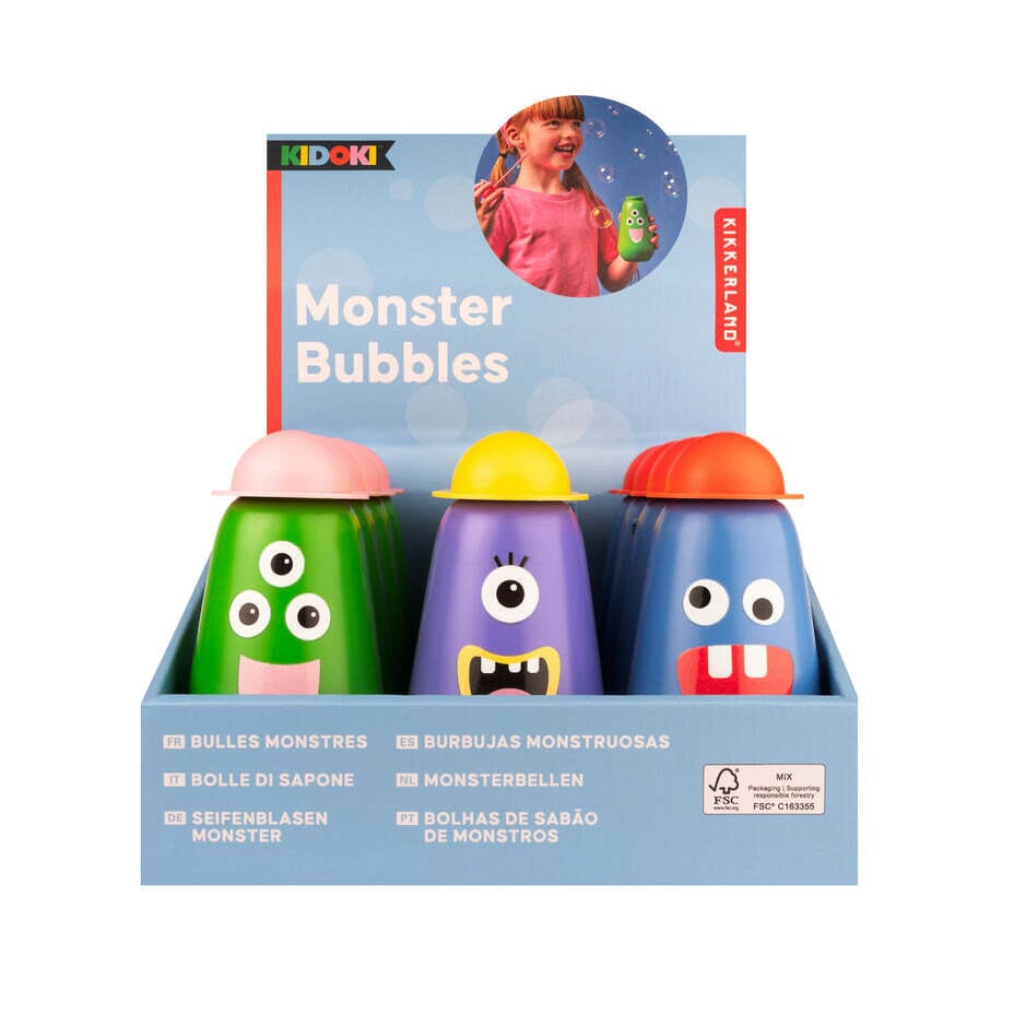 Seifenblasen "Monster Bubbles" KIKKERLAND