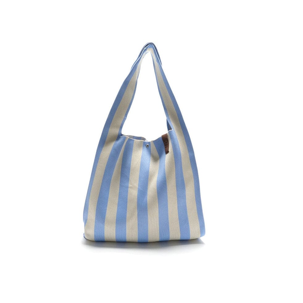 Shopper "knitted" Handtaschen, Geldbörsen & Etuis LOT83 Hellblau/Creme