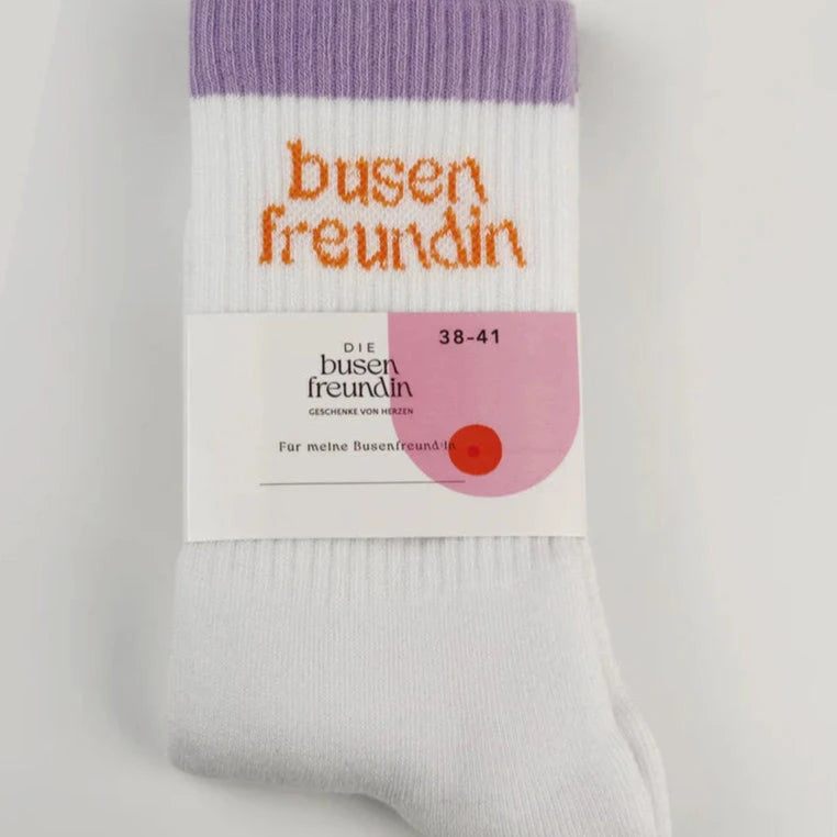 Socken "Busenfreundin" Socken die busenfreundin