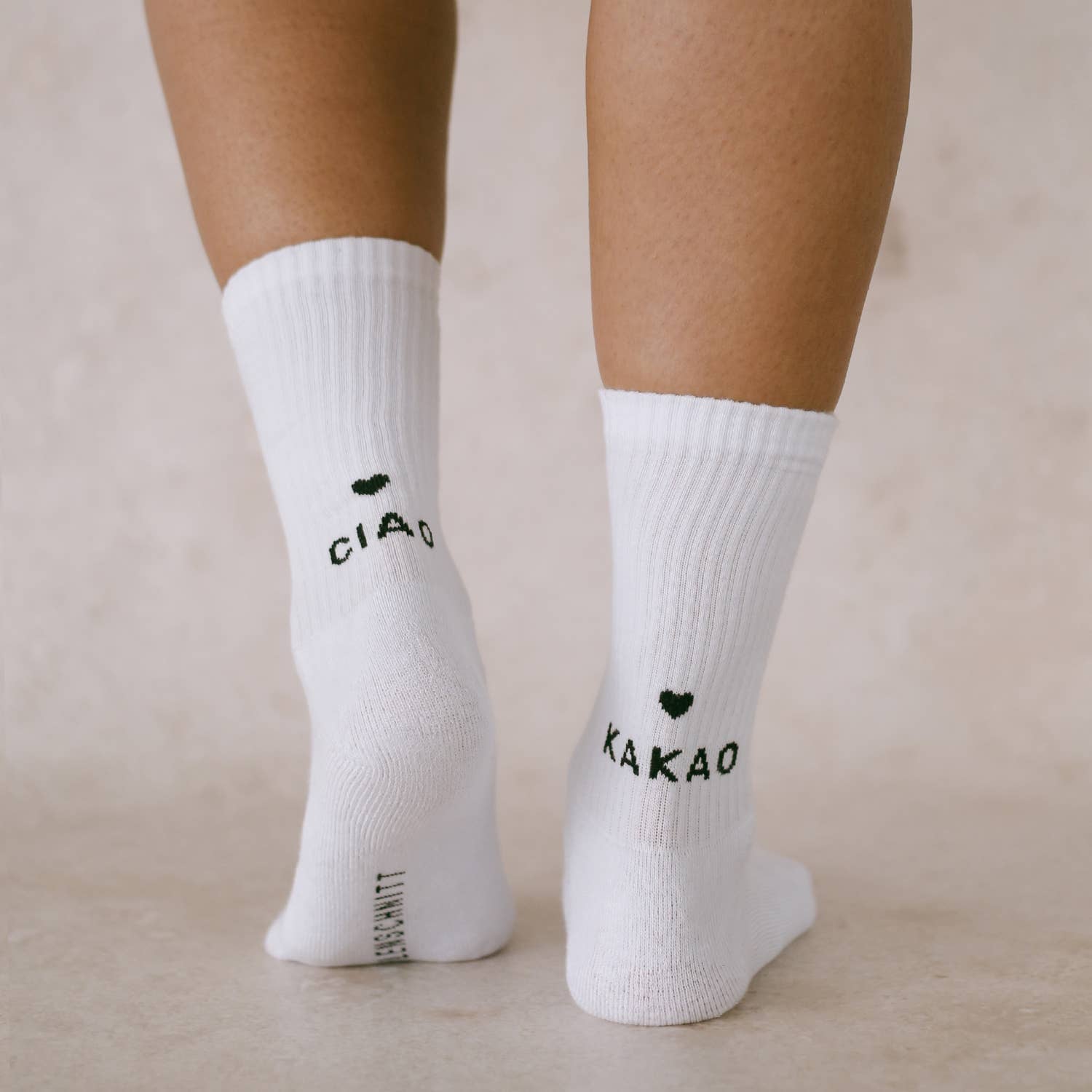 Socken „Ciao Kakao“ Eulenschnitt