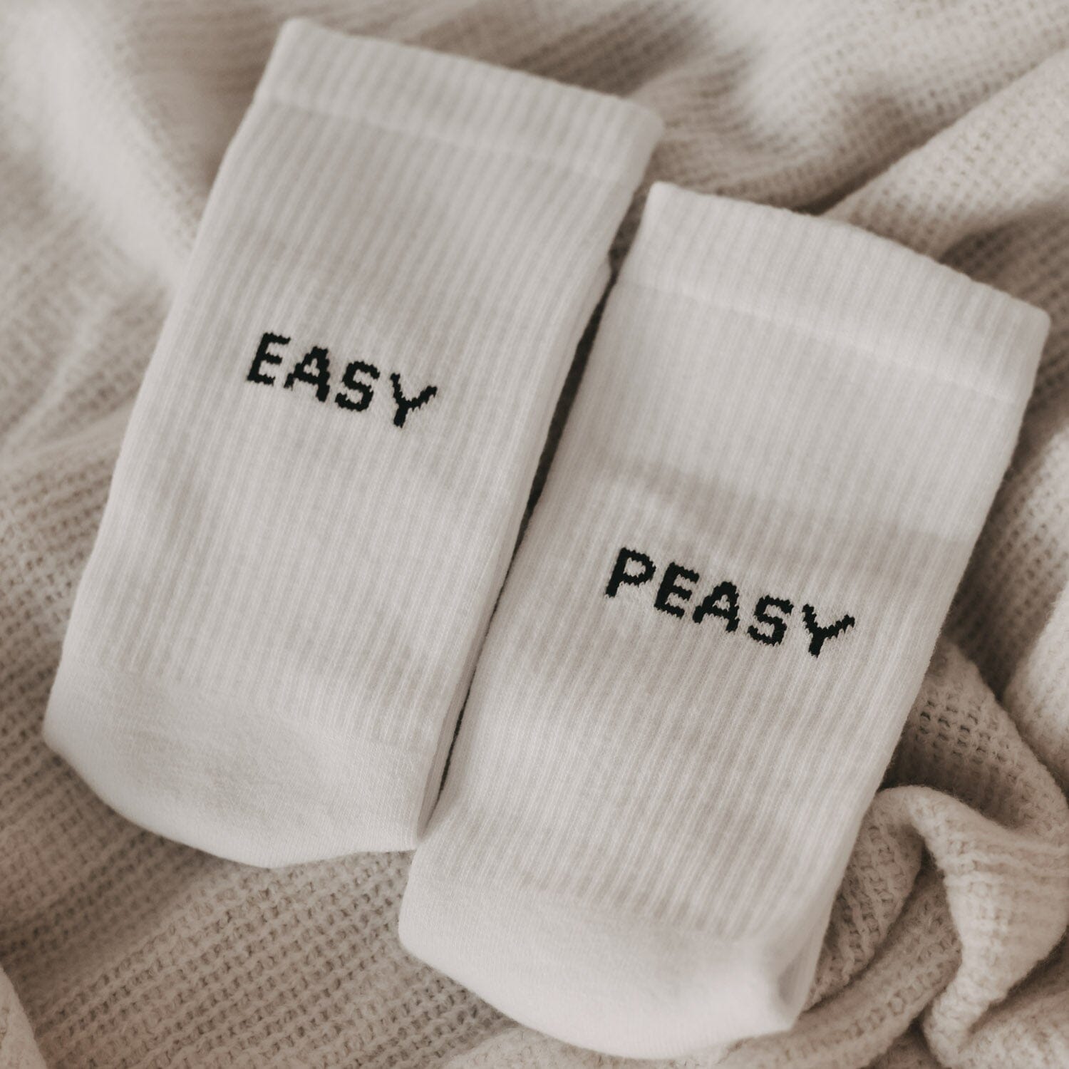 Socken "easy peasy" Socken Eulenschnitt 35-38