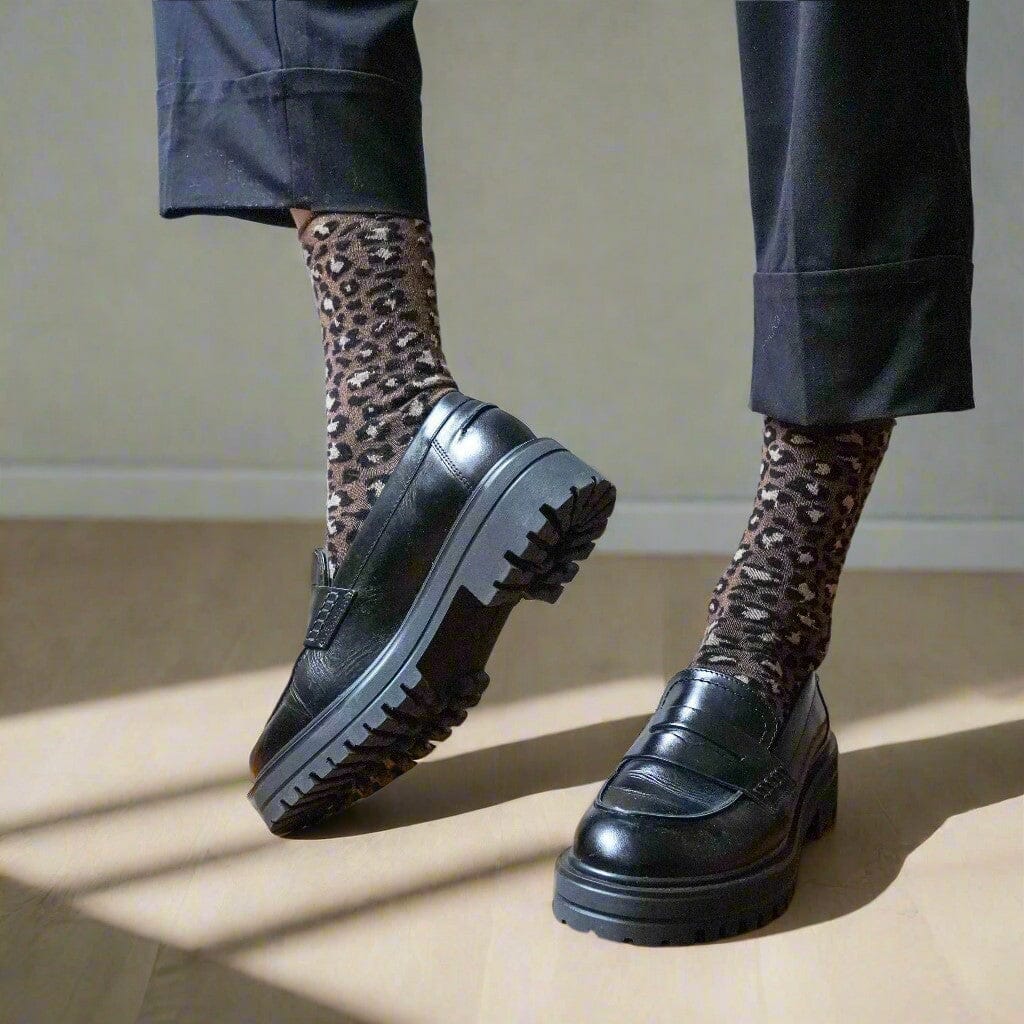 Socken "Glitzer Leo" Socken KLUE