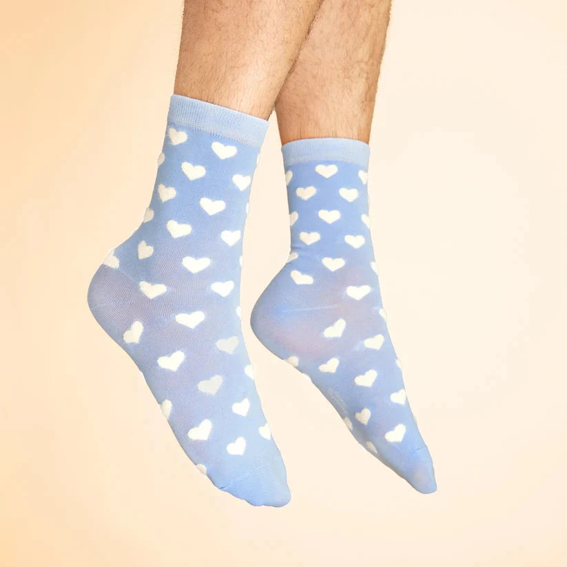 Socken "Herzen blau" Socken Coucou Suzette