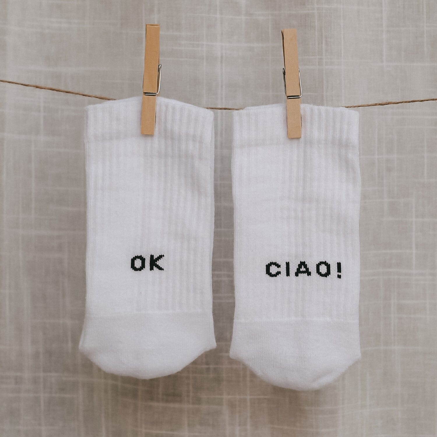 Socken "ok ciao!" Socken Eulenschnitt 39-42