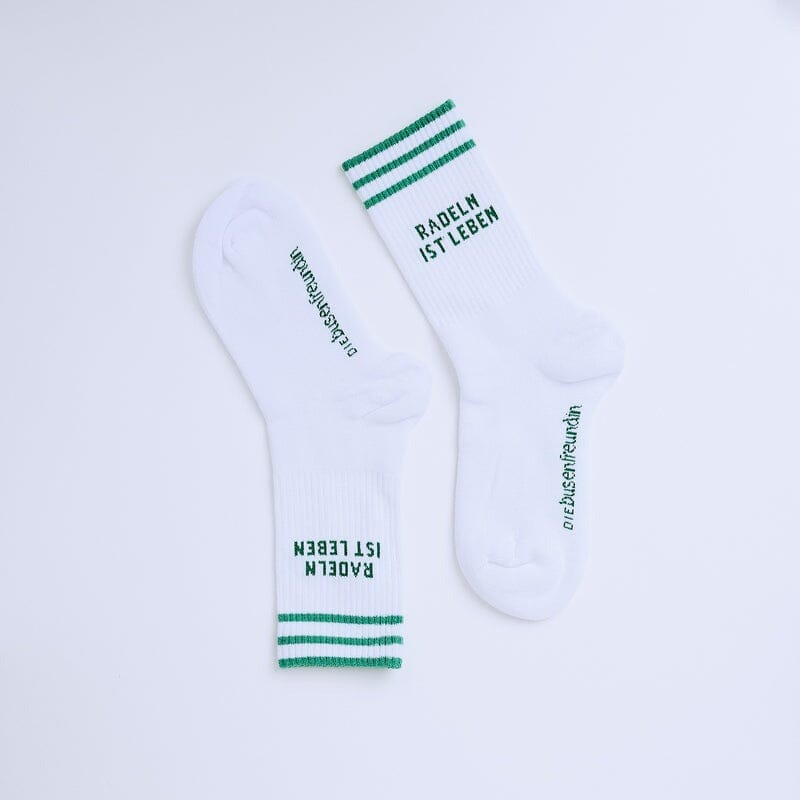 Socken "Radeln ist Leben" Socken die busenfreundin