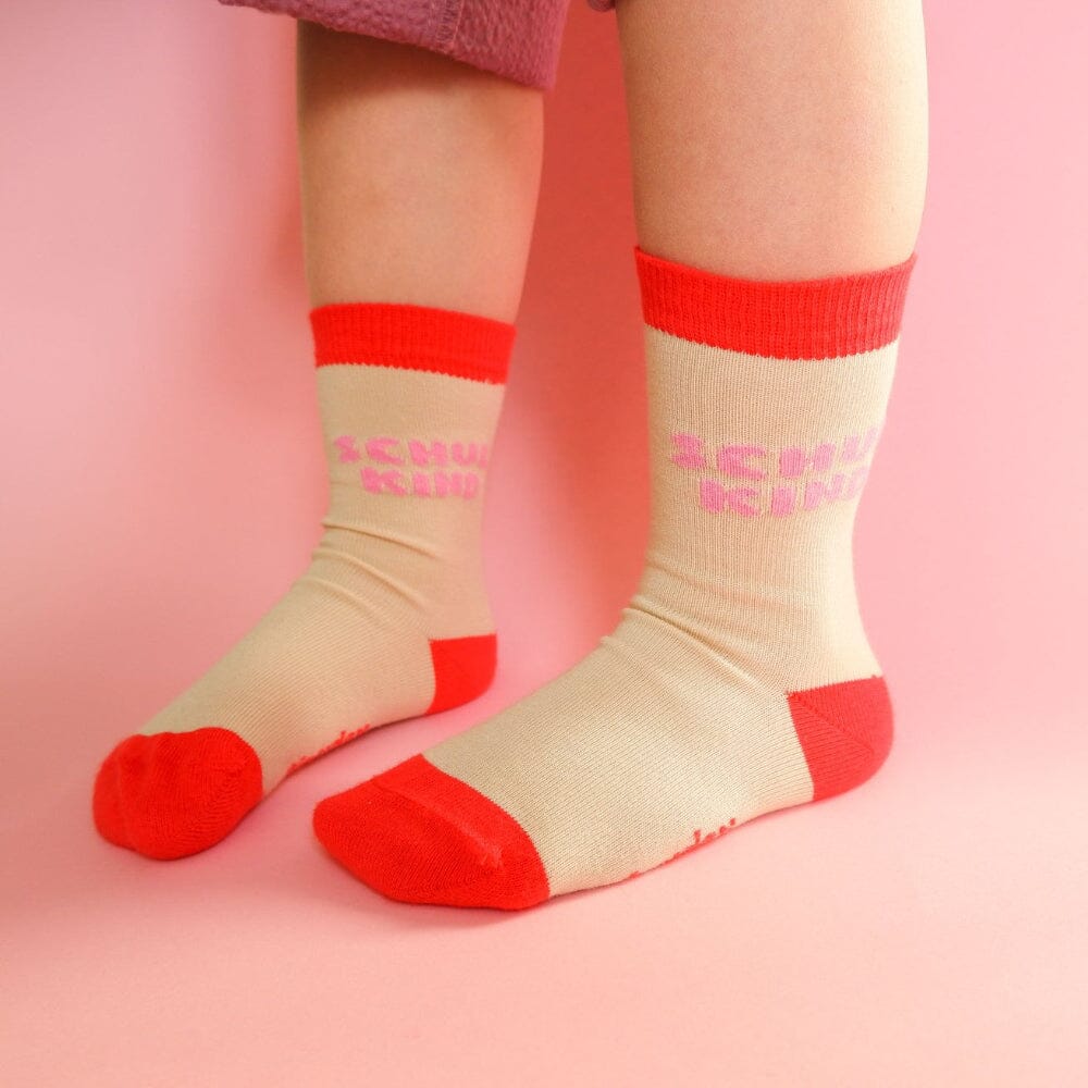 Socken "Schulkind rosa" Socken tinyday 27-30