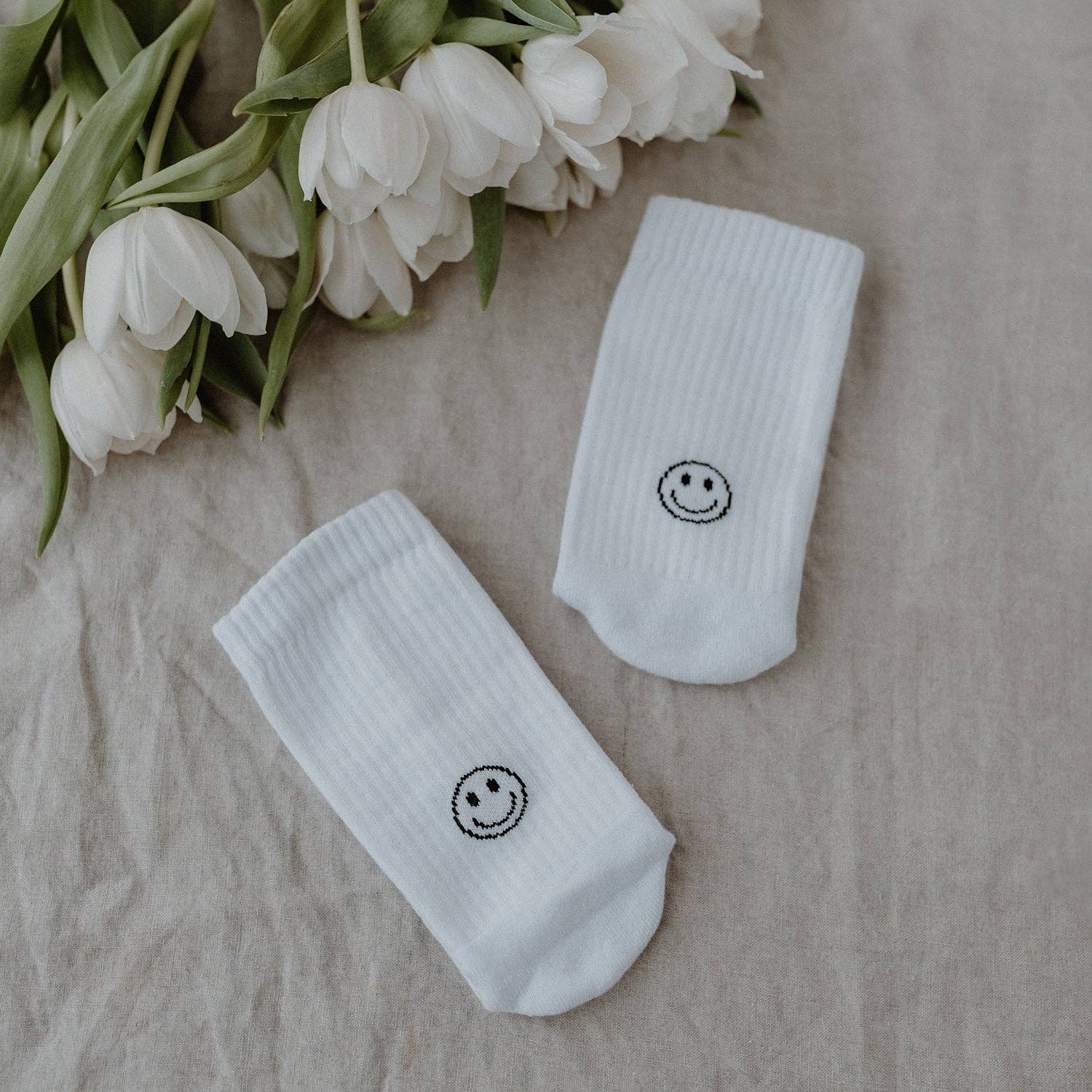 Socken „Smiley“ Eulenschnitt 35-38