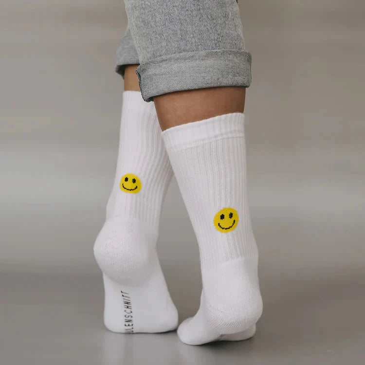 Socken "Smiley gelb" Socken Eulenschnitt 35-38