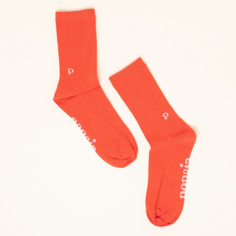 Socken "The Casual" Socken popeia Rot 35-38