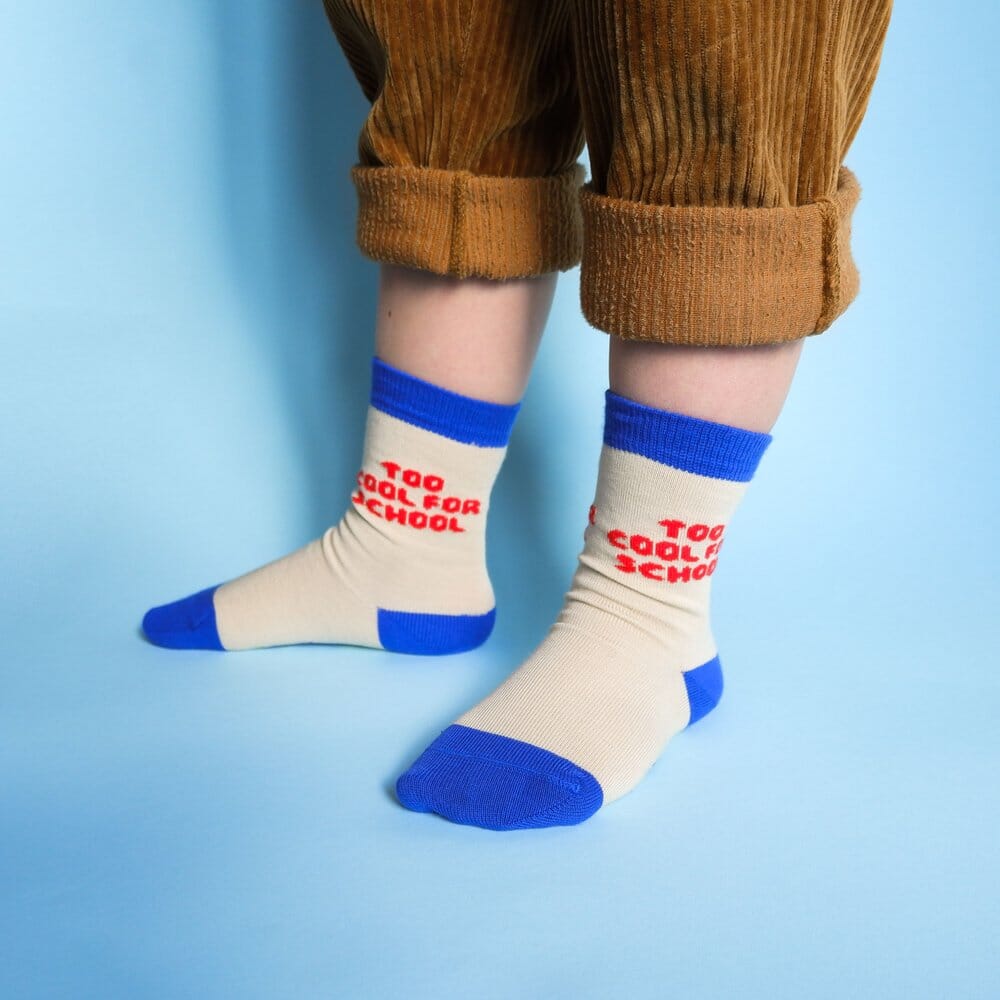 Socken "Too cool for school" Socken tinyday