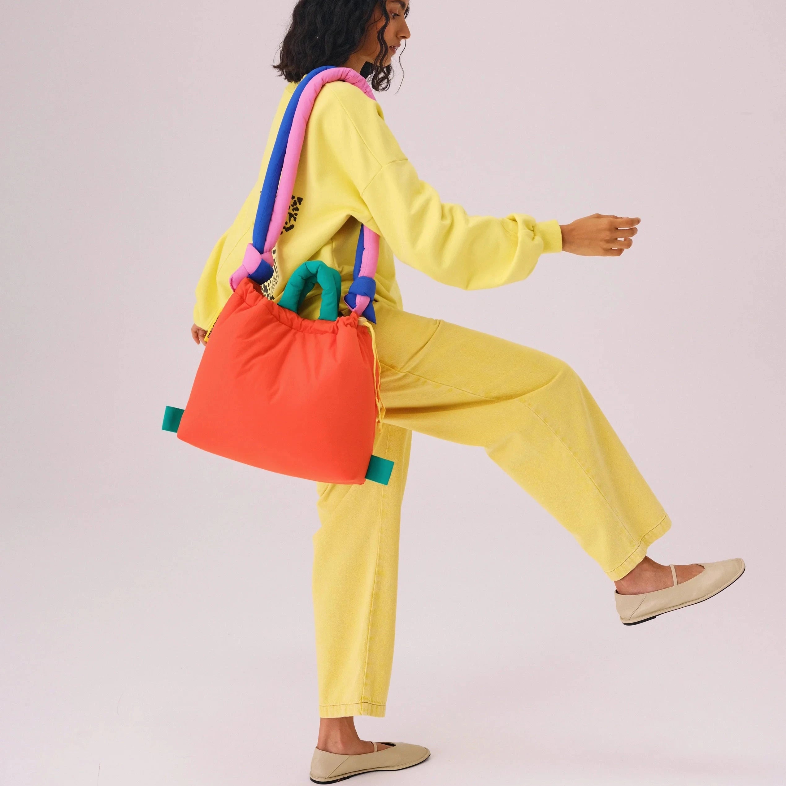 Soft Bag "Ona Colorblock" Shopper Ölend