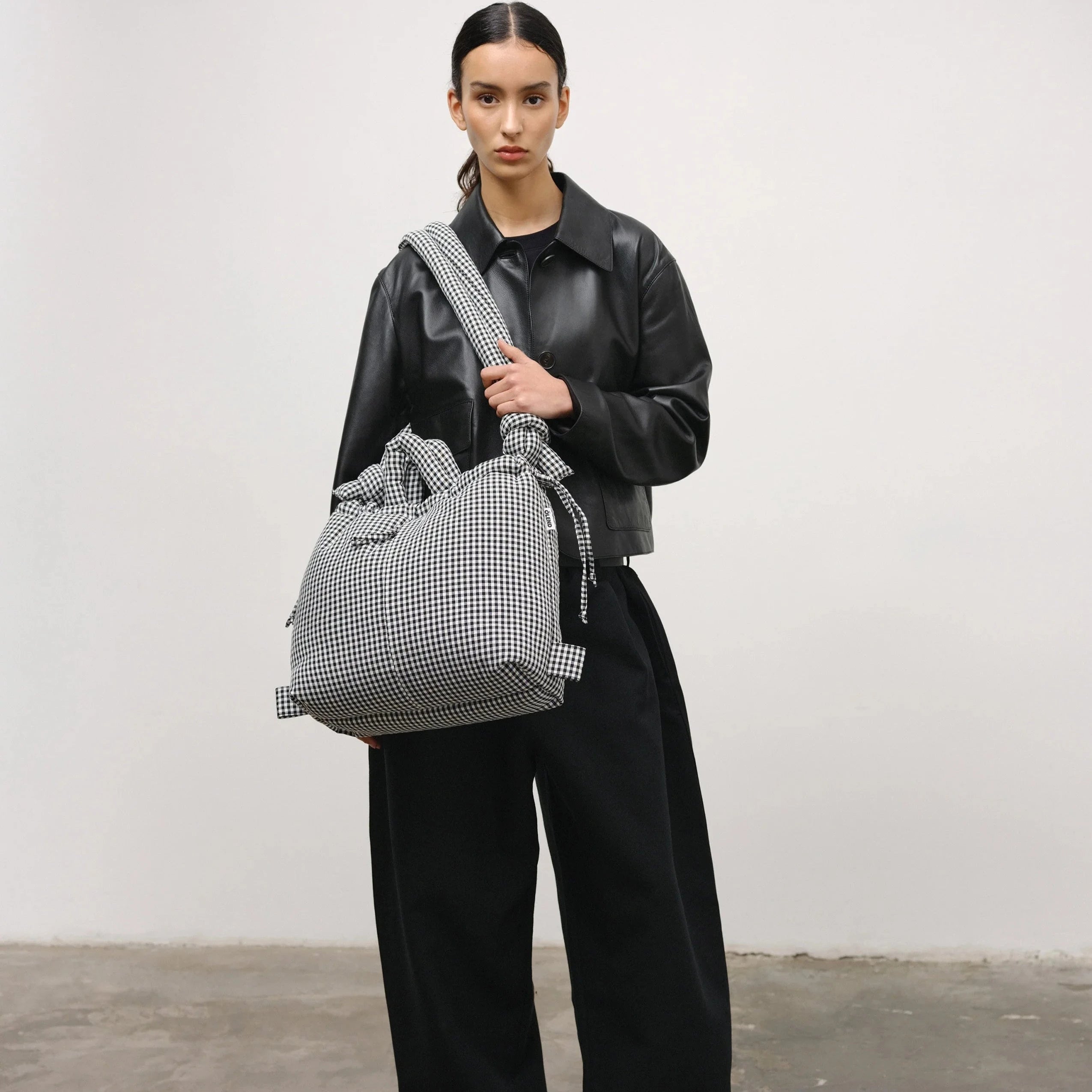 Soft Bag "Ona Vichy" Shopper Ölend