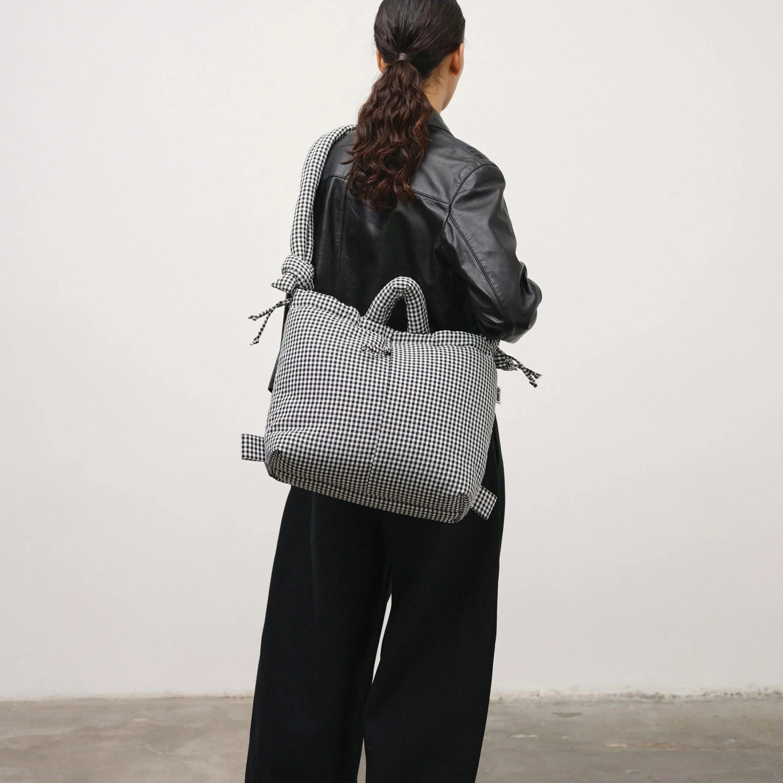 Soft Bag "Ona Vichy" Shopper Ölend