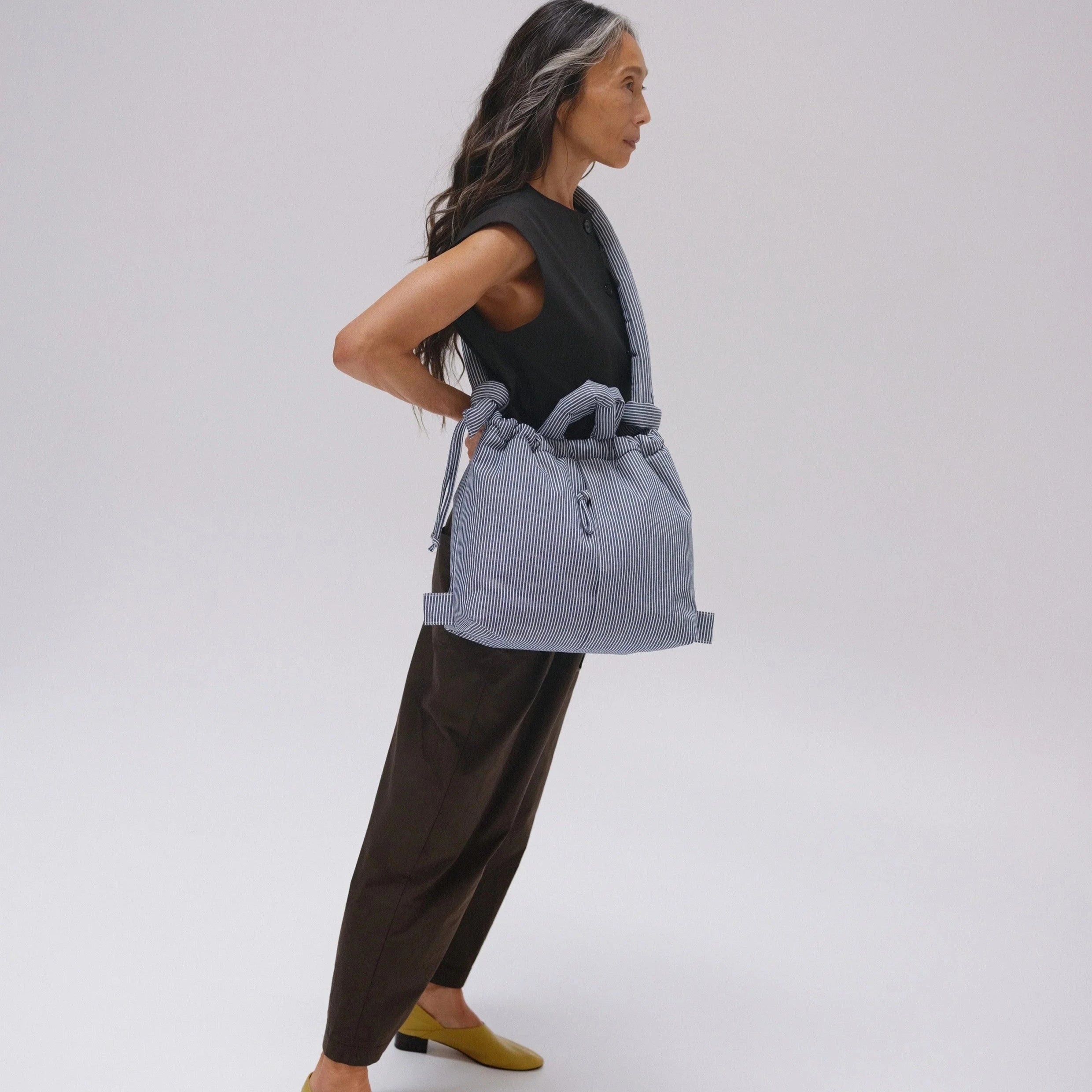 Soft Bag "Ona Vichy" Shopper Ölend